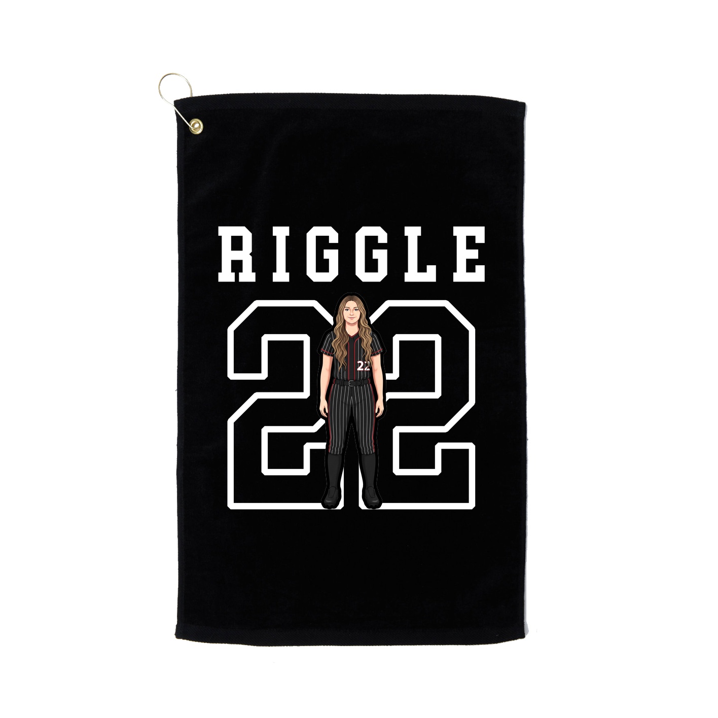 Golf Towel — Shirsey in Black