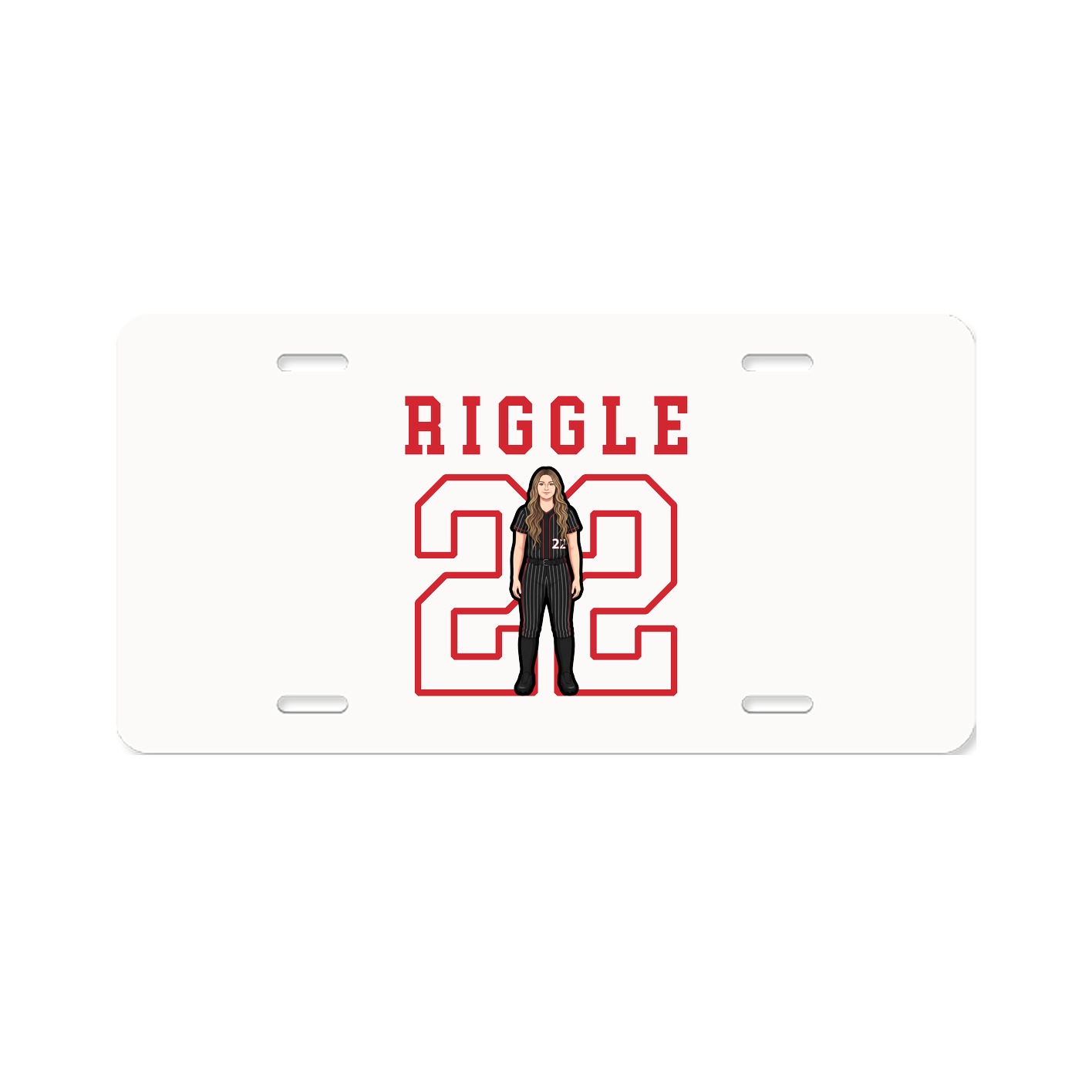 License Plate — Shirsey in Classic