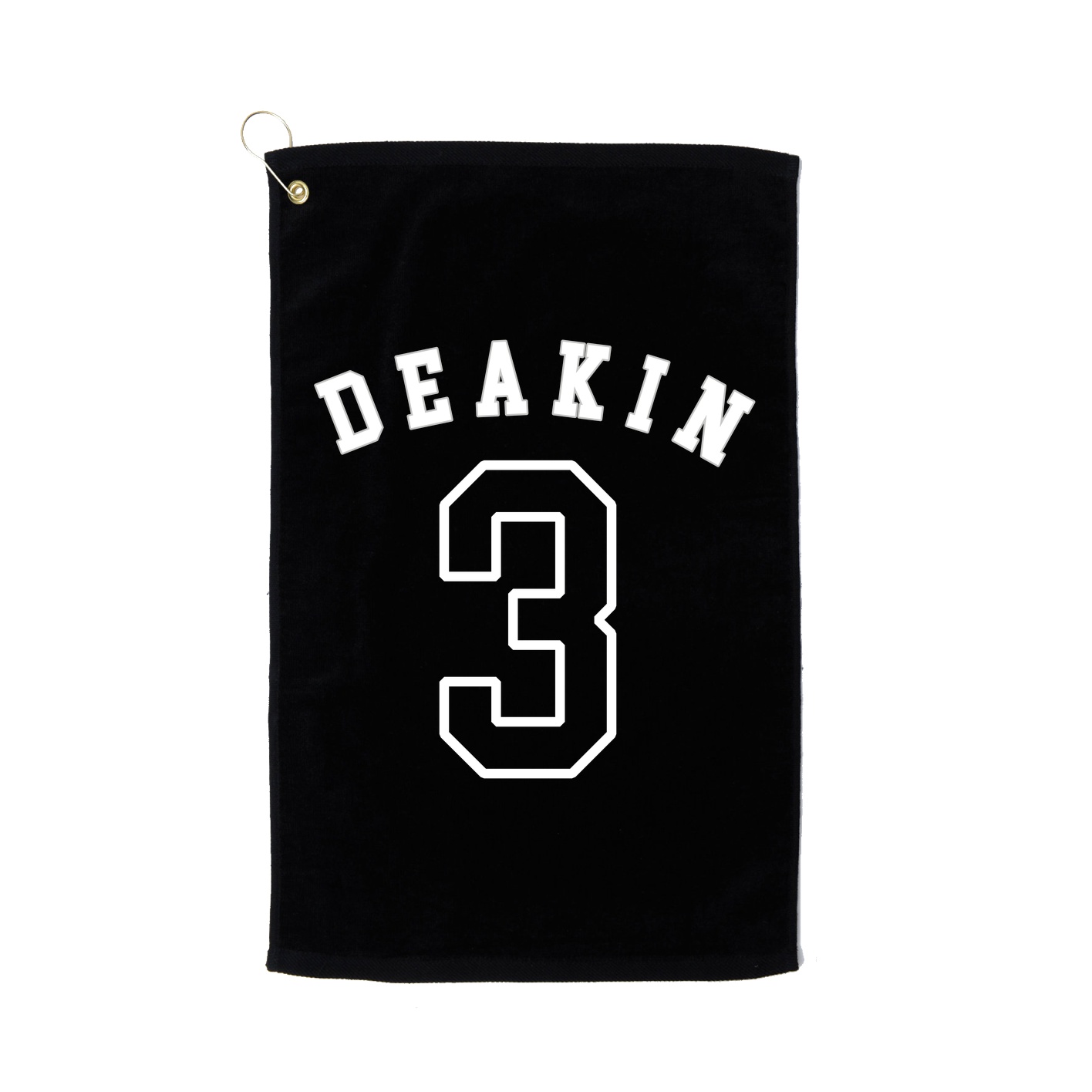 Golf Towel — Shirsey Arch in Black