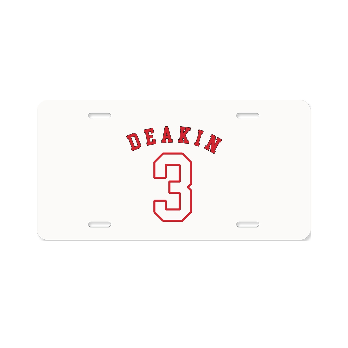 License Plate — Shirsey Arch in Classic