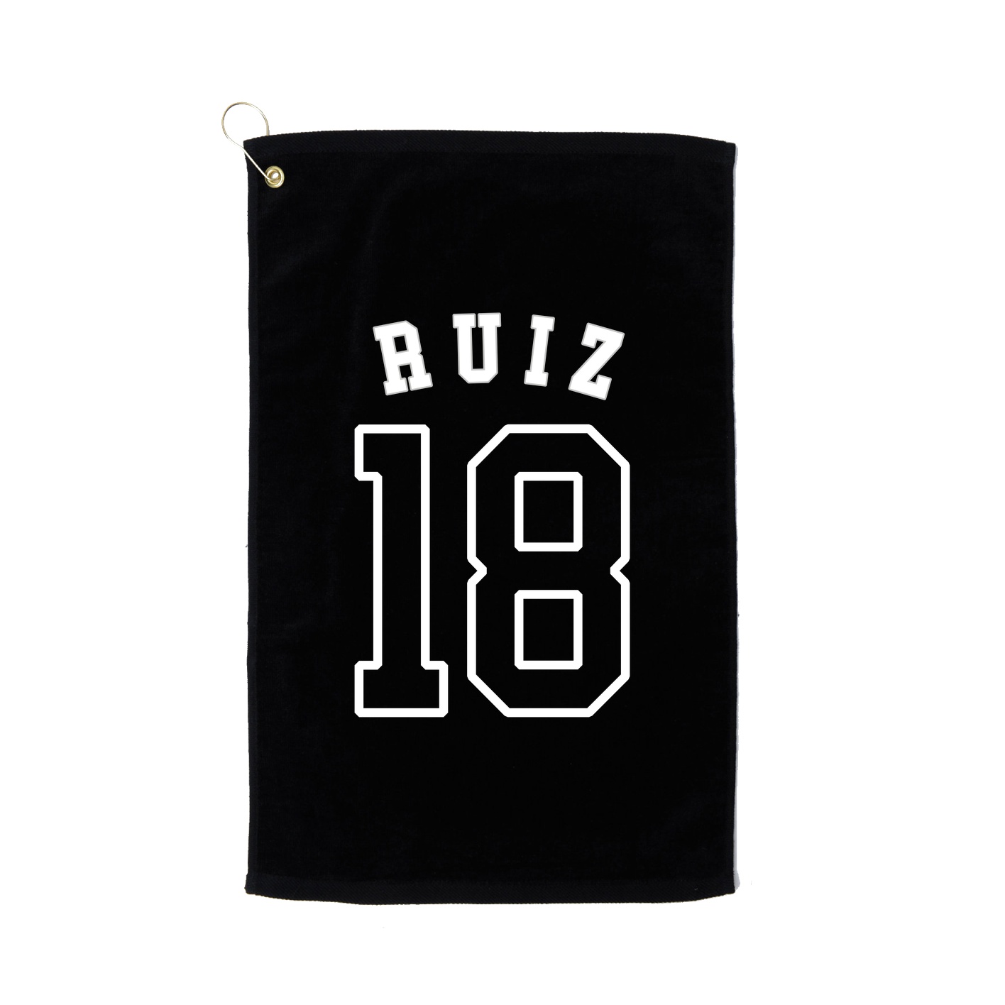 Golf Towel — Shirsey Arch in Black