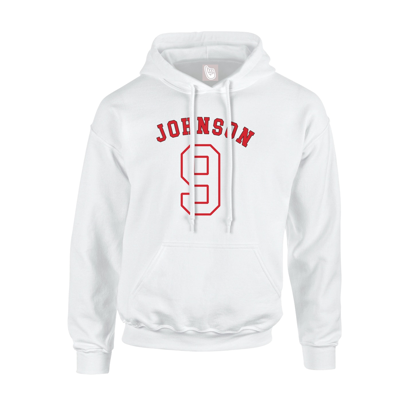 Youth Hoodie — Shirsey Arch in White