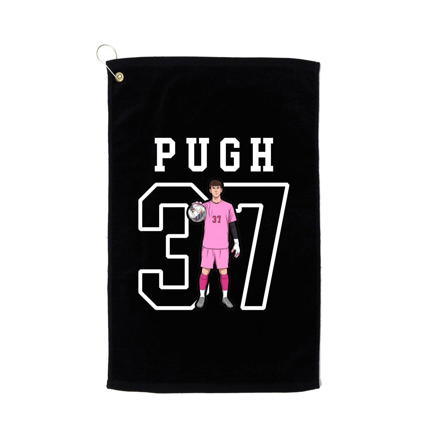 Golf Towel — Shirsey in Black