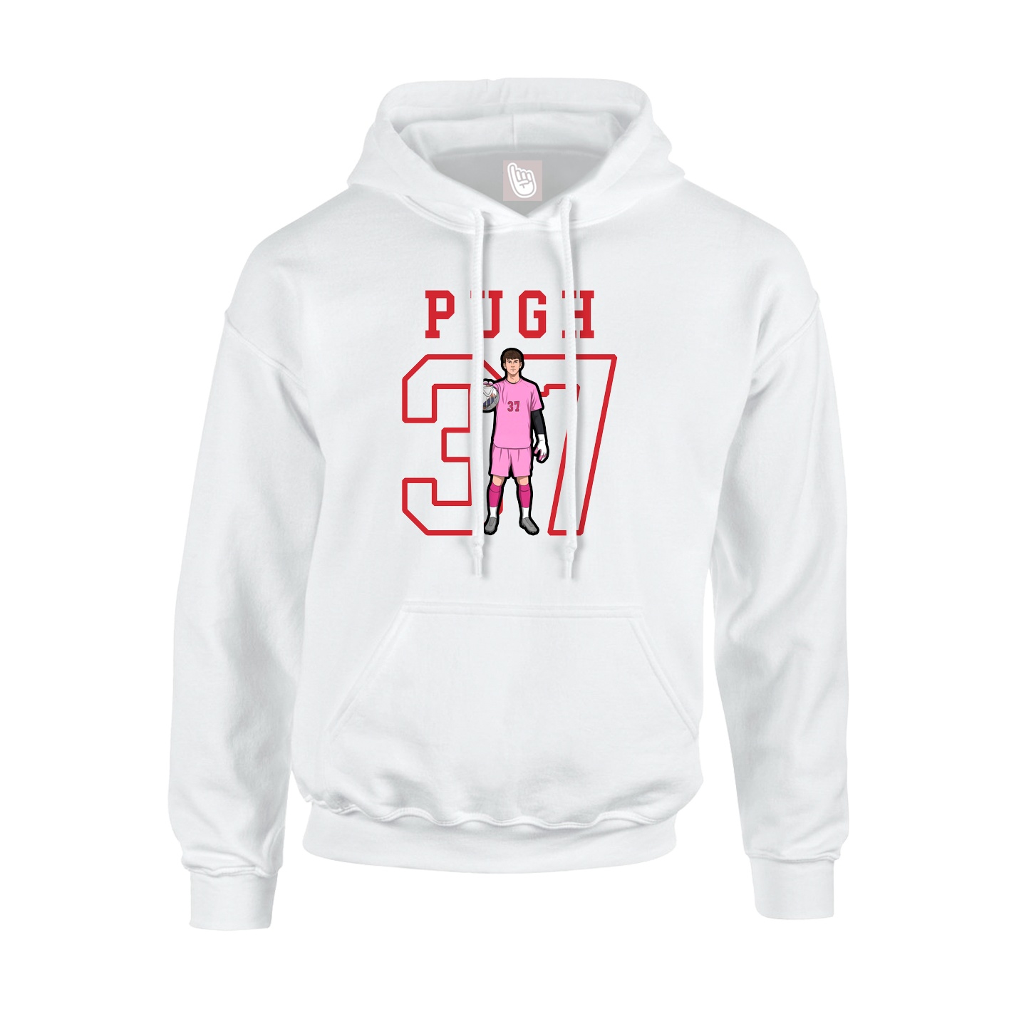 Youth Hoodie — Shirsey in White