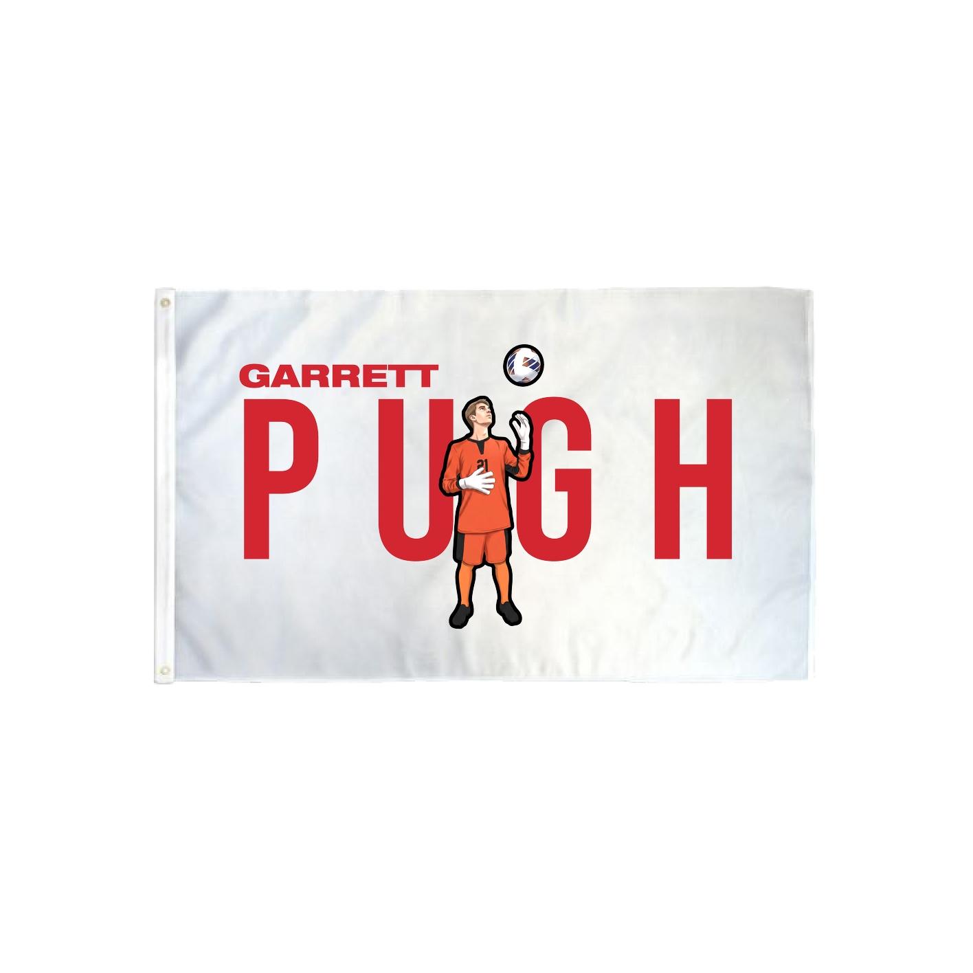 3x5 Flag — Player Name in Classic