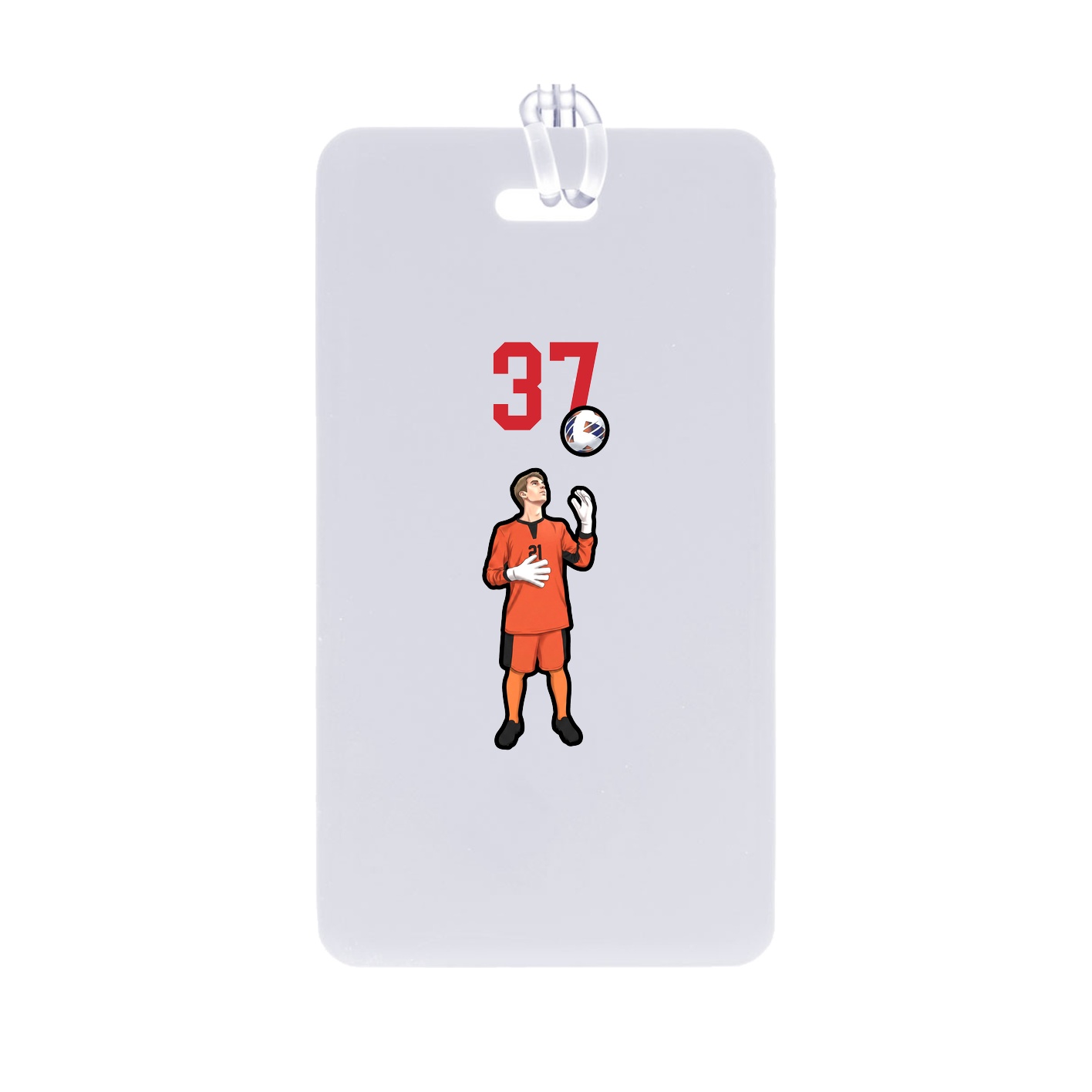 Bag Tag — Number Top in Classic