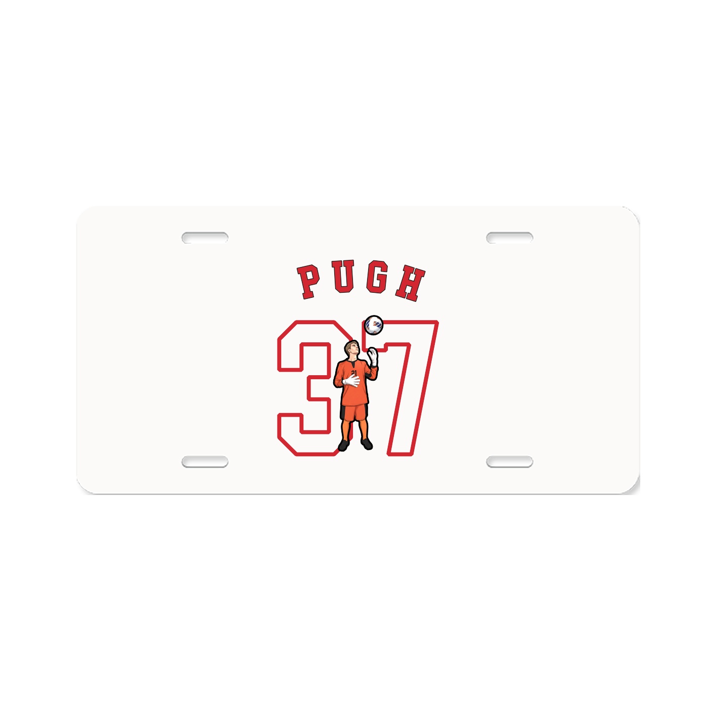 License Plate — Shirsey Arch in Classic