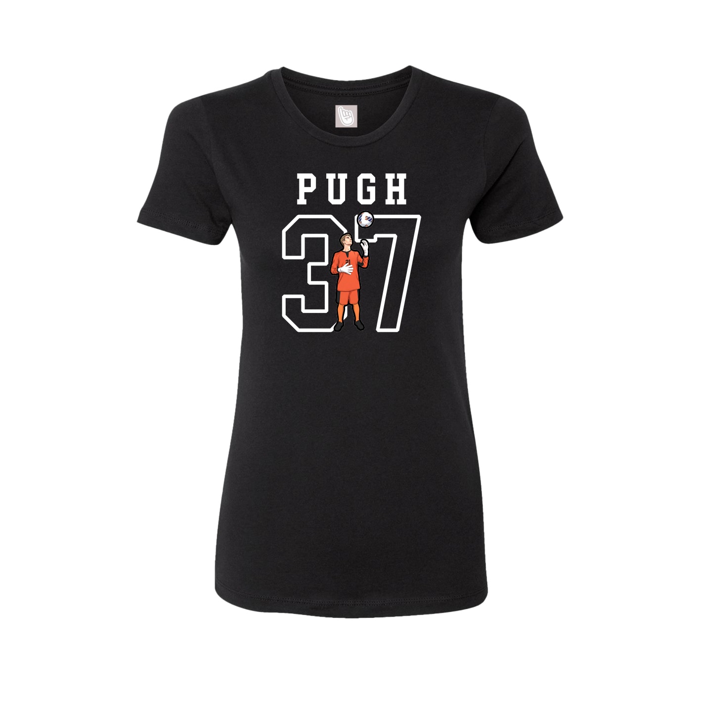 Fitted Women's Tee — Shirsey in Black