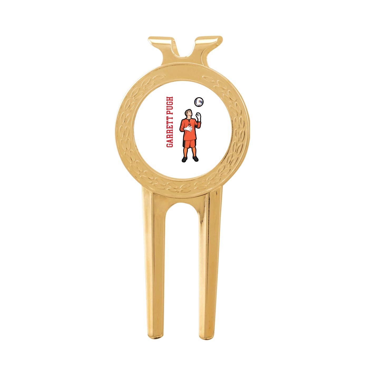 Divot Tool with Ball Marker — Name Vertical in Classic