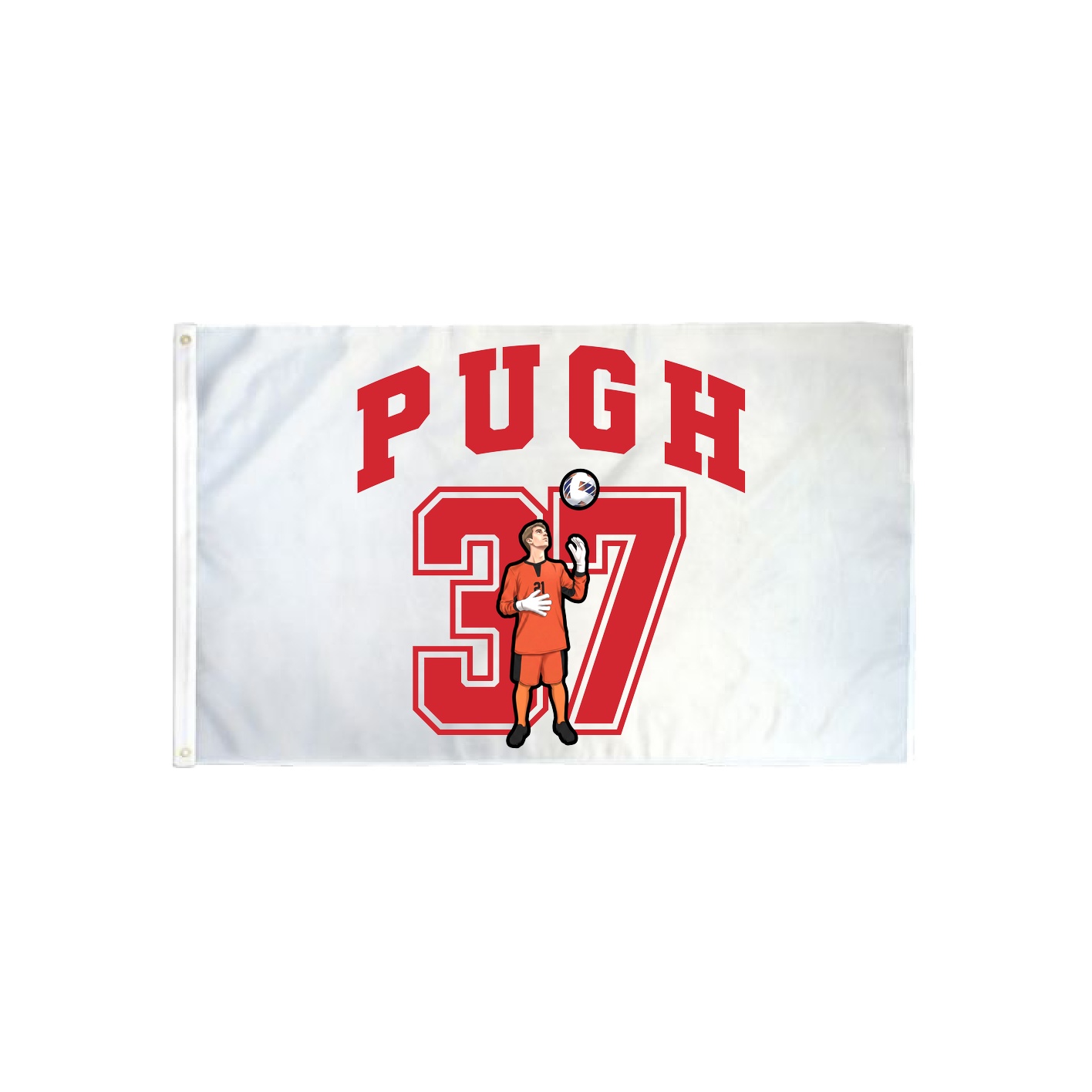 3x5 Flag — Number in Classic