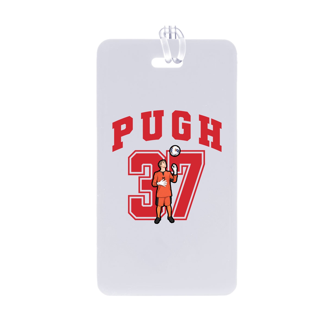 Bag Tag — Number in Classic