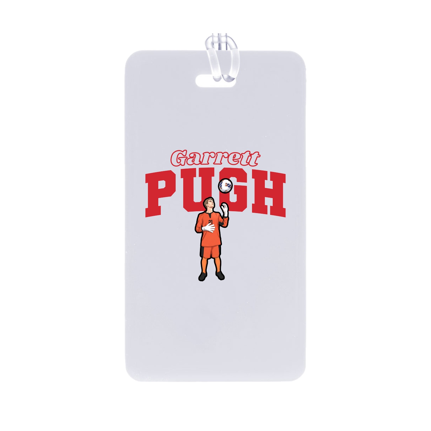 Bag Tag — Name Arch in Classic