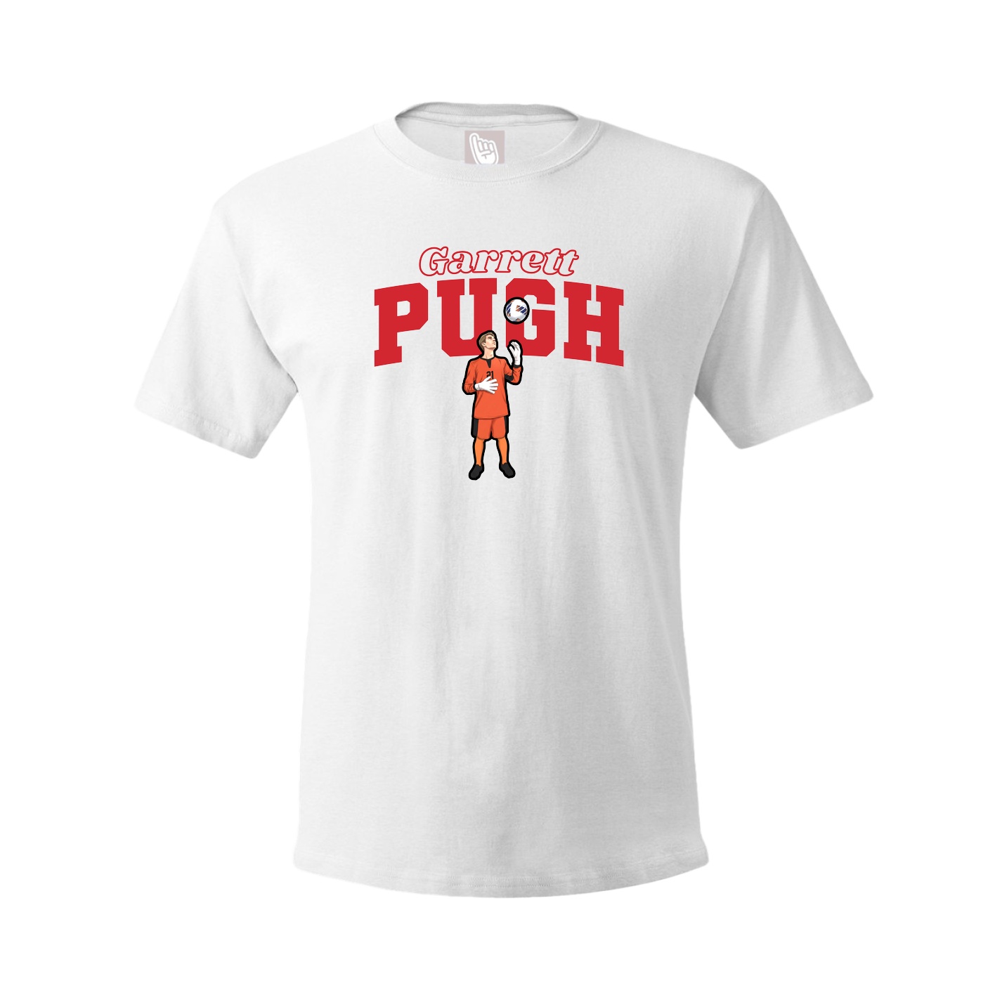 Tee — Name Arch in White