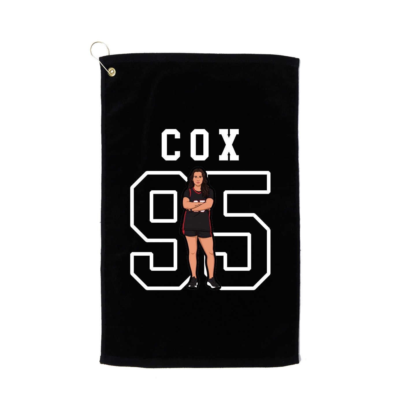 Golf Towel — Shirsey in Black