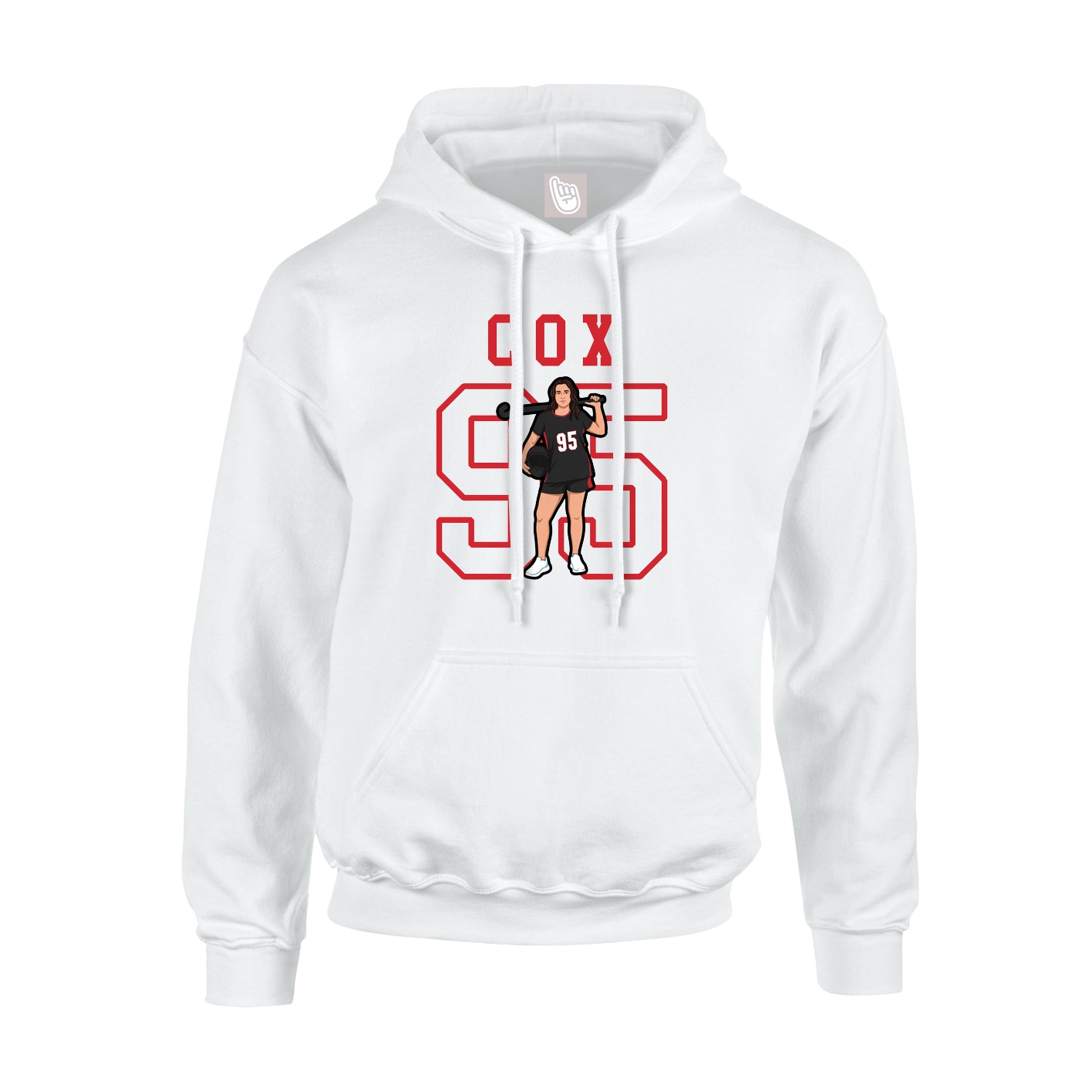 Youth Hoodie — Shirsey in White