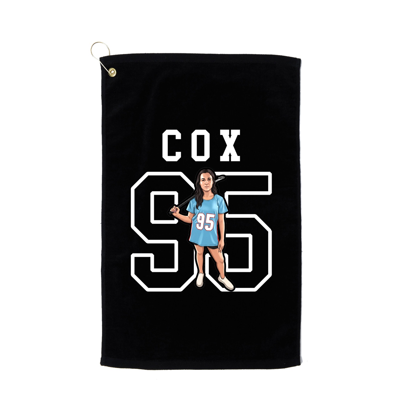 Golf Towel — Shirsey in Black