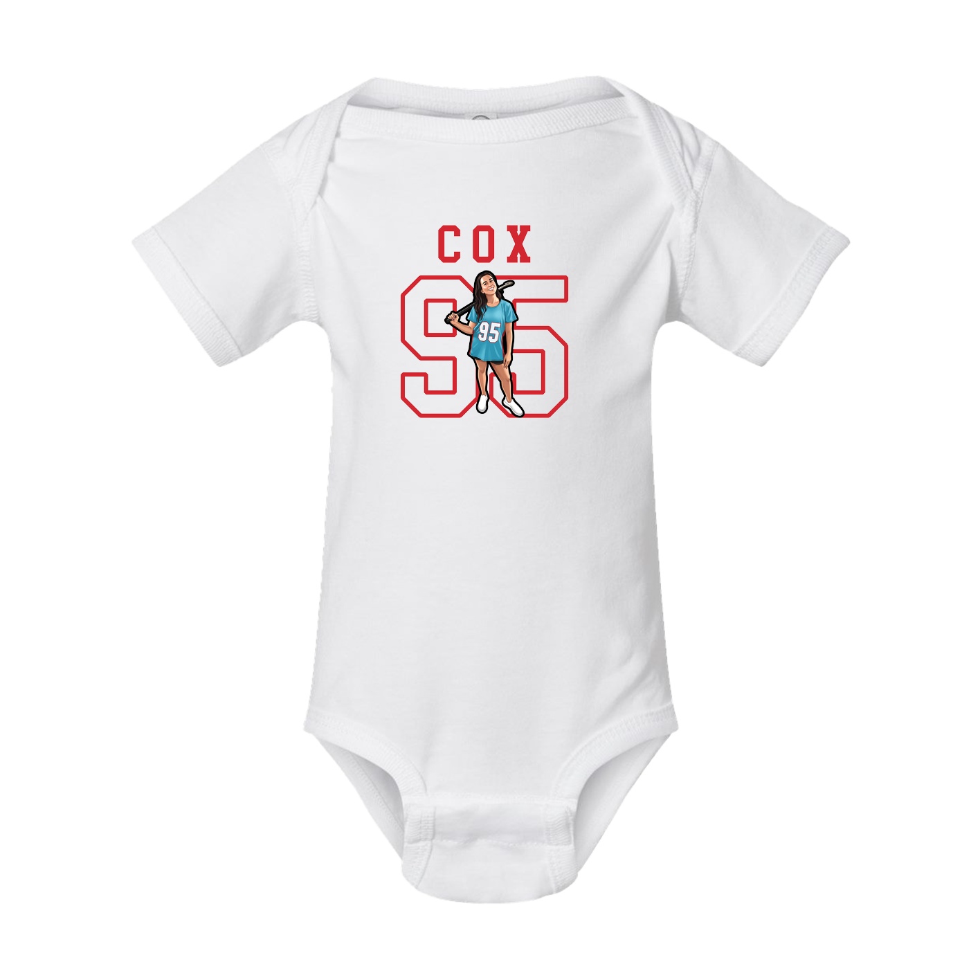 Baby Onesie — Shirsey in White