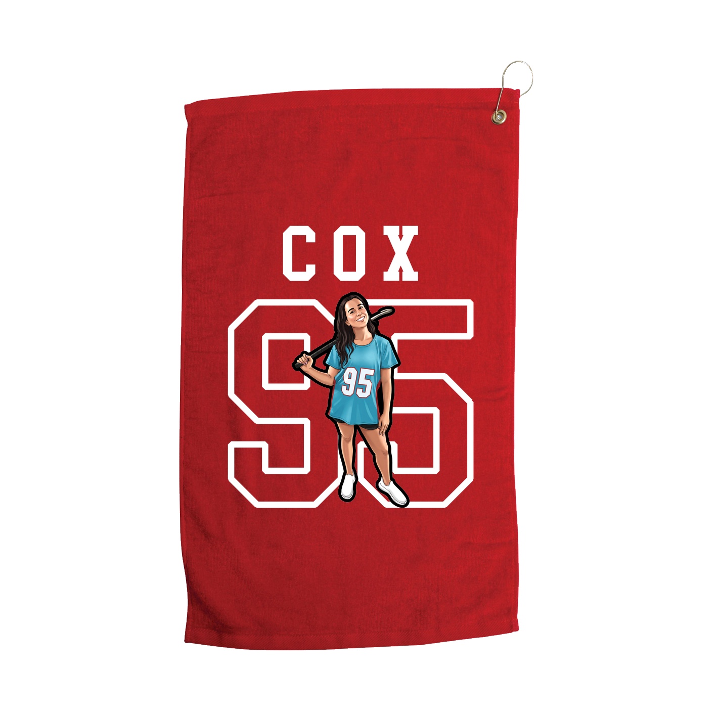 Golf Towel — Shirsey in Red