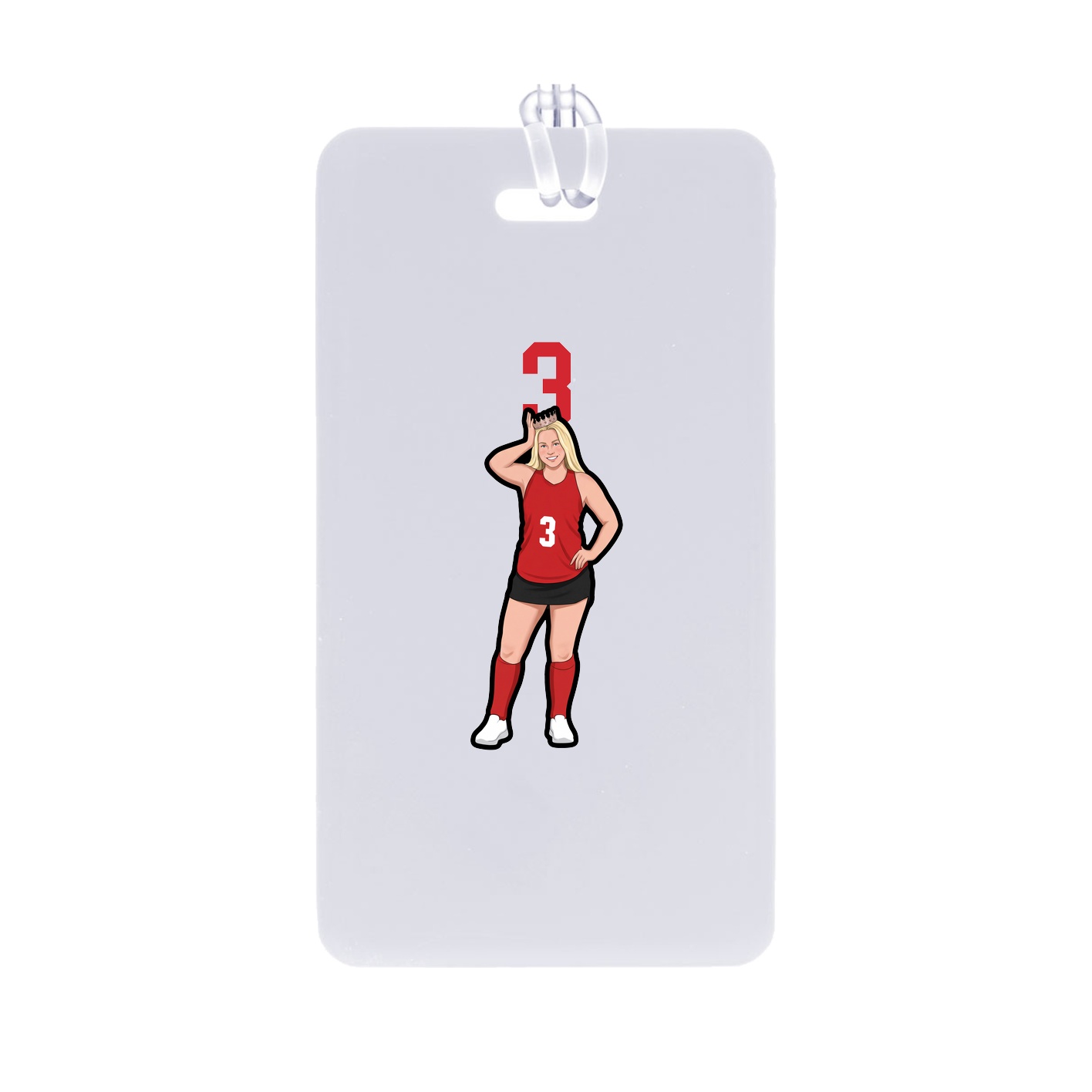 Bag Tag — Number Top in Classic
