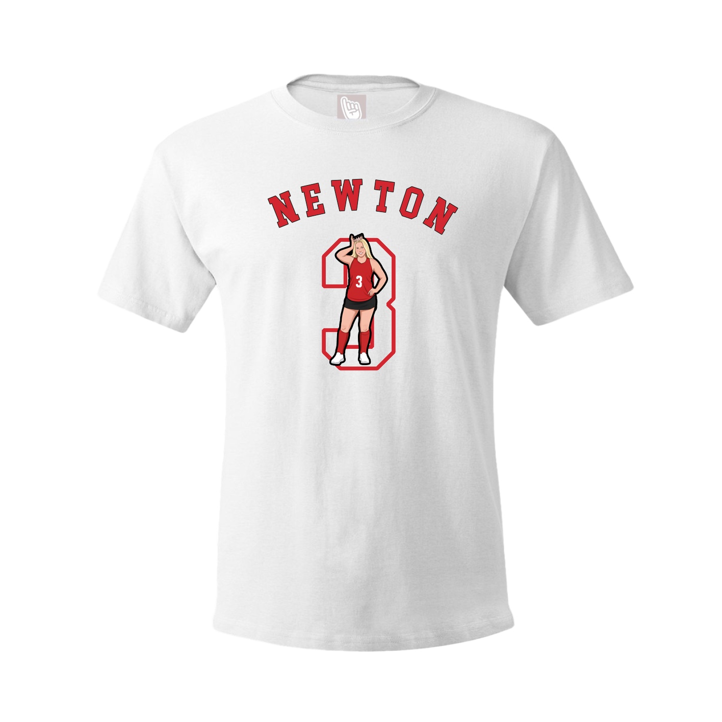 Tee — Shirsey Arch in White