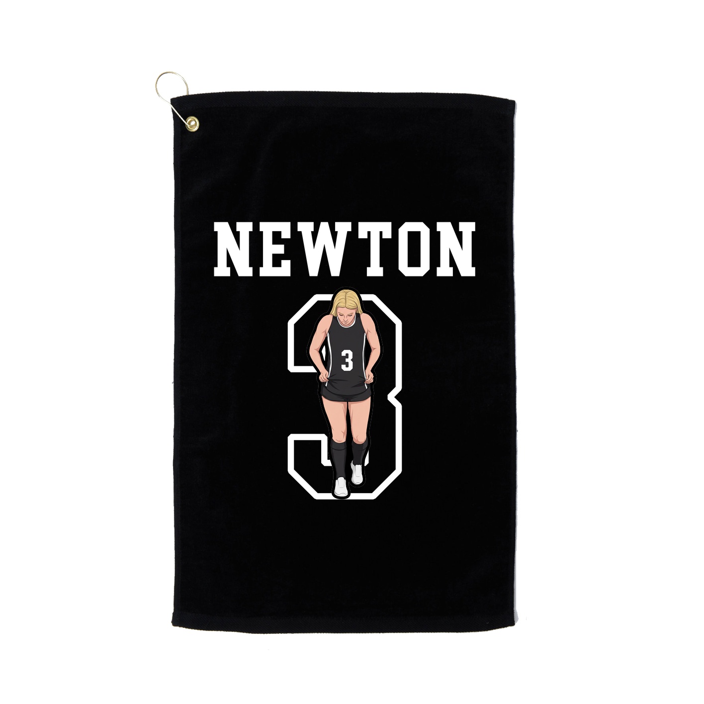 Golf Towel — Shirsey in Black