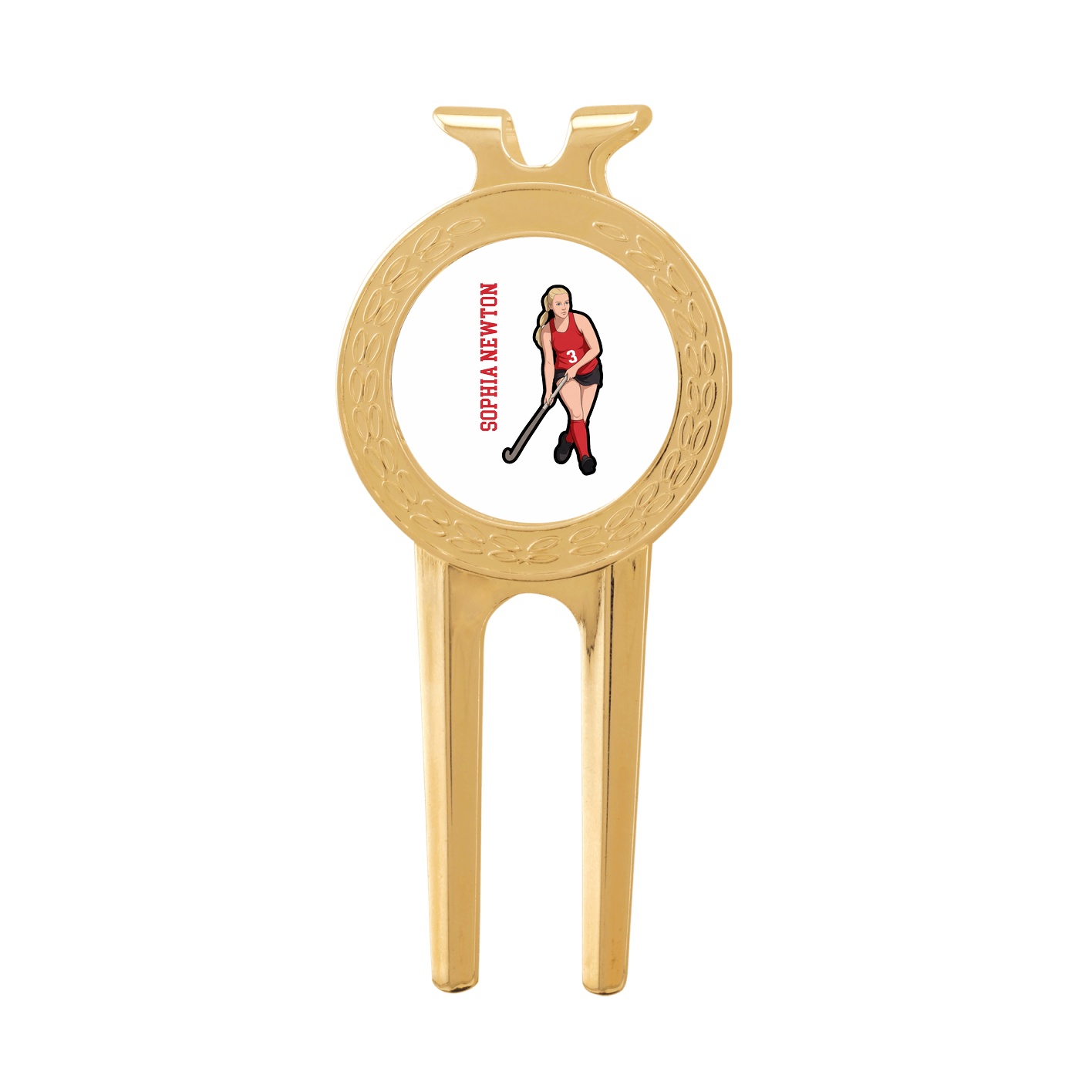 Divot Tool with Ball Marker — Name Vertical in Classic