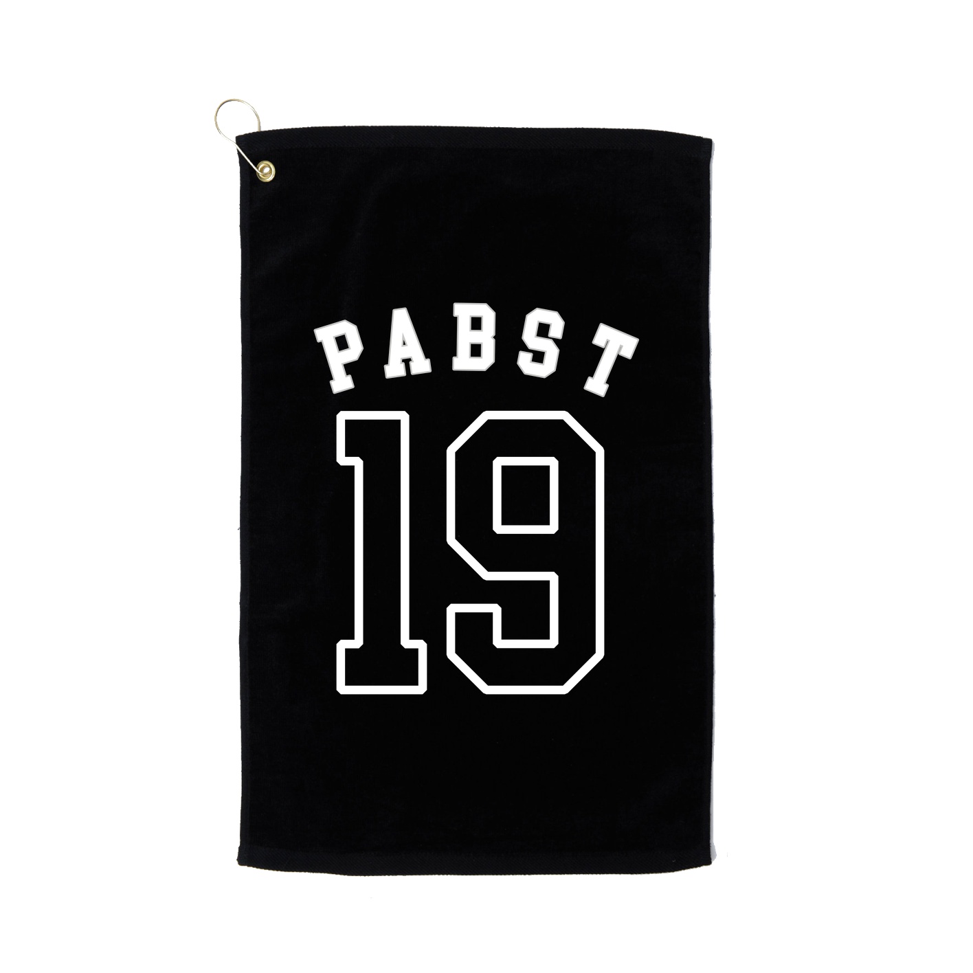 Golf Towel — Shirsey Arch in Black