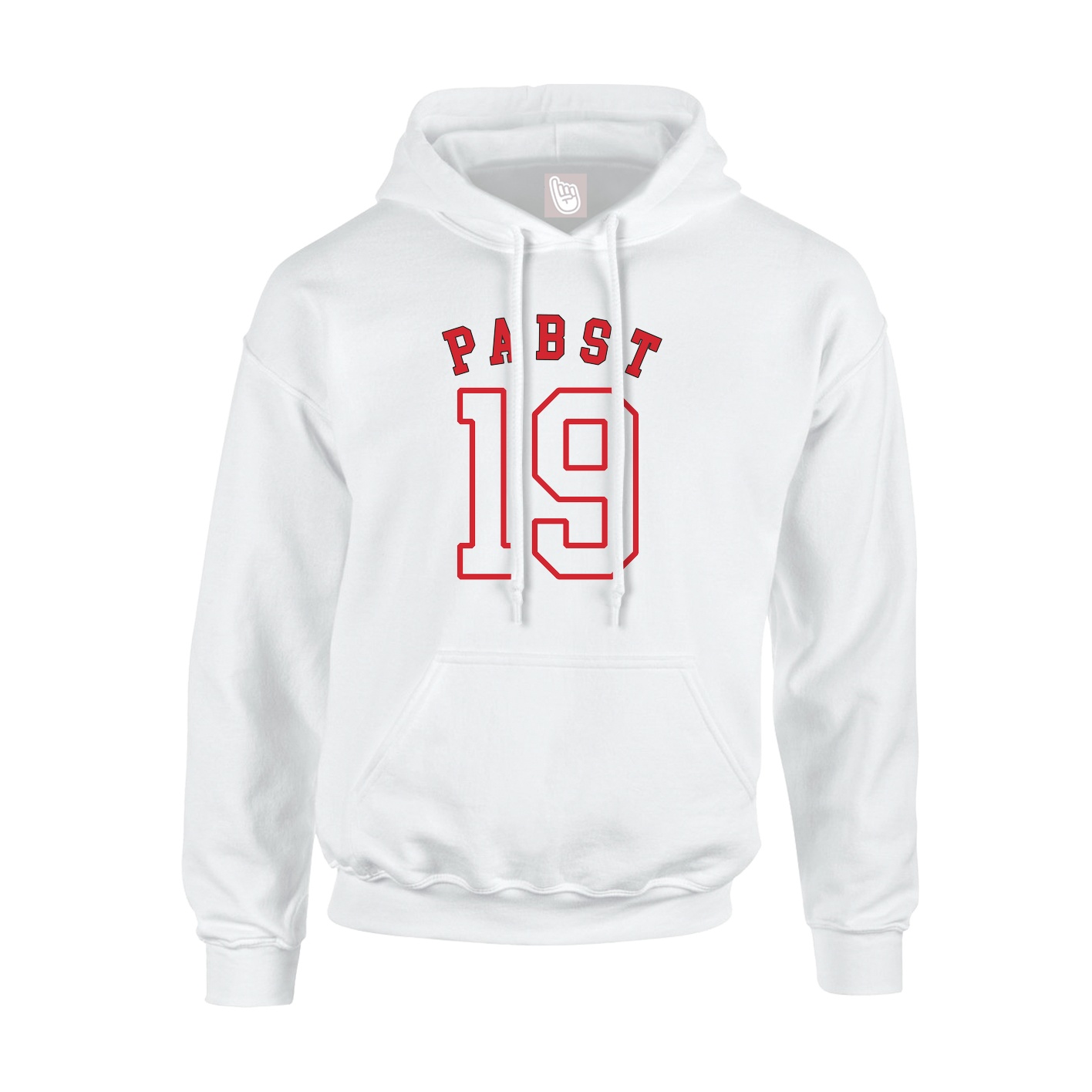 Hoodie — Shirsey Arch in White