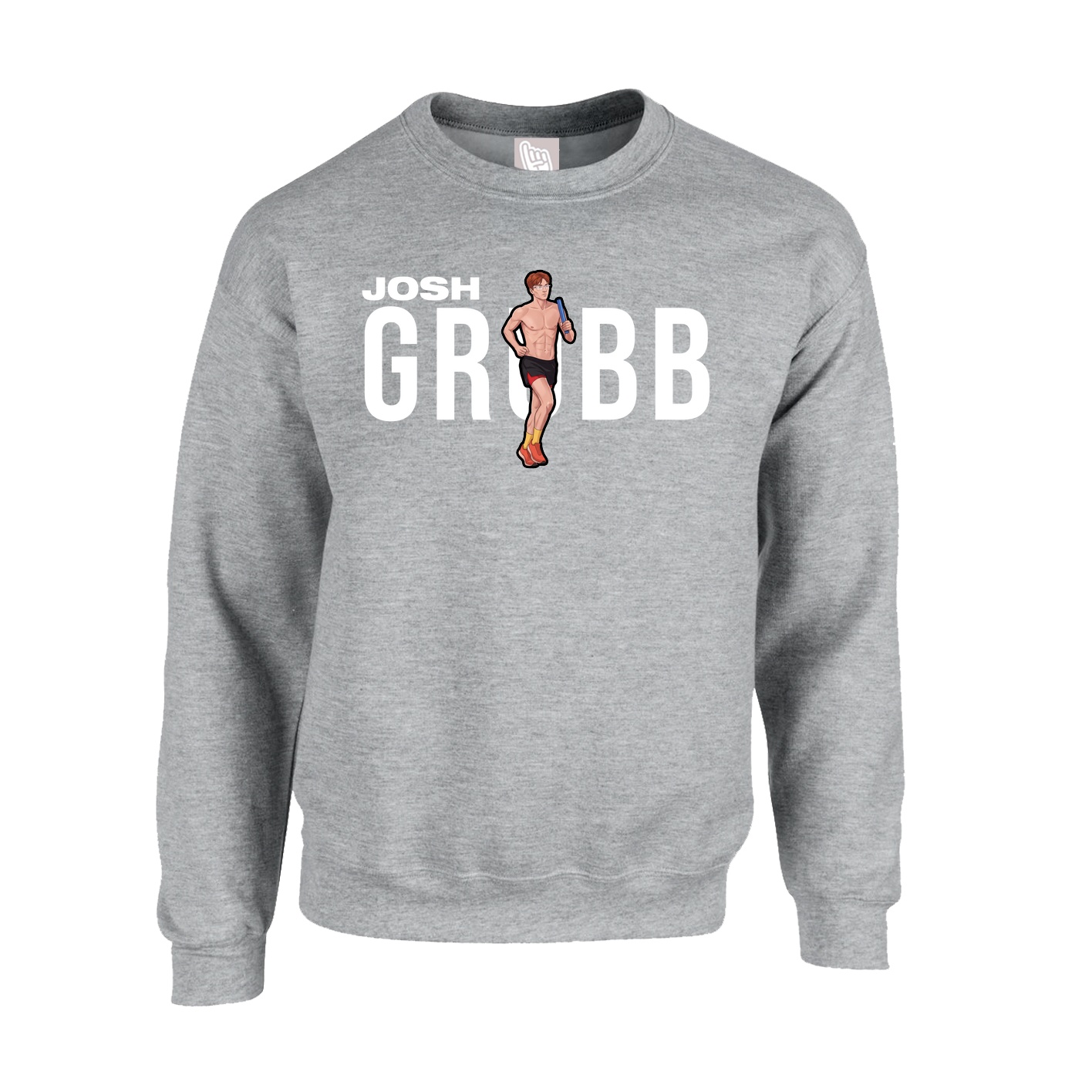 Fleece Crew — Player Name in Grey