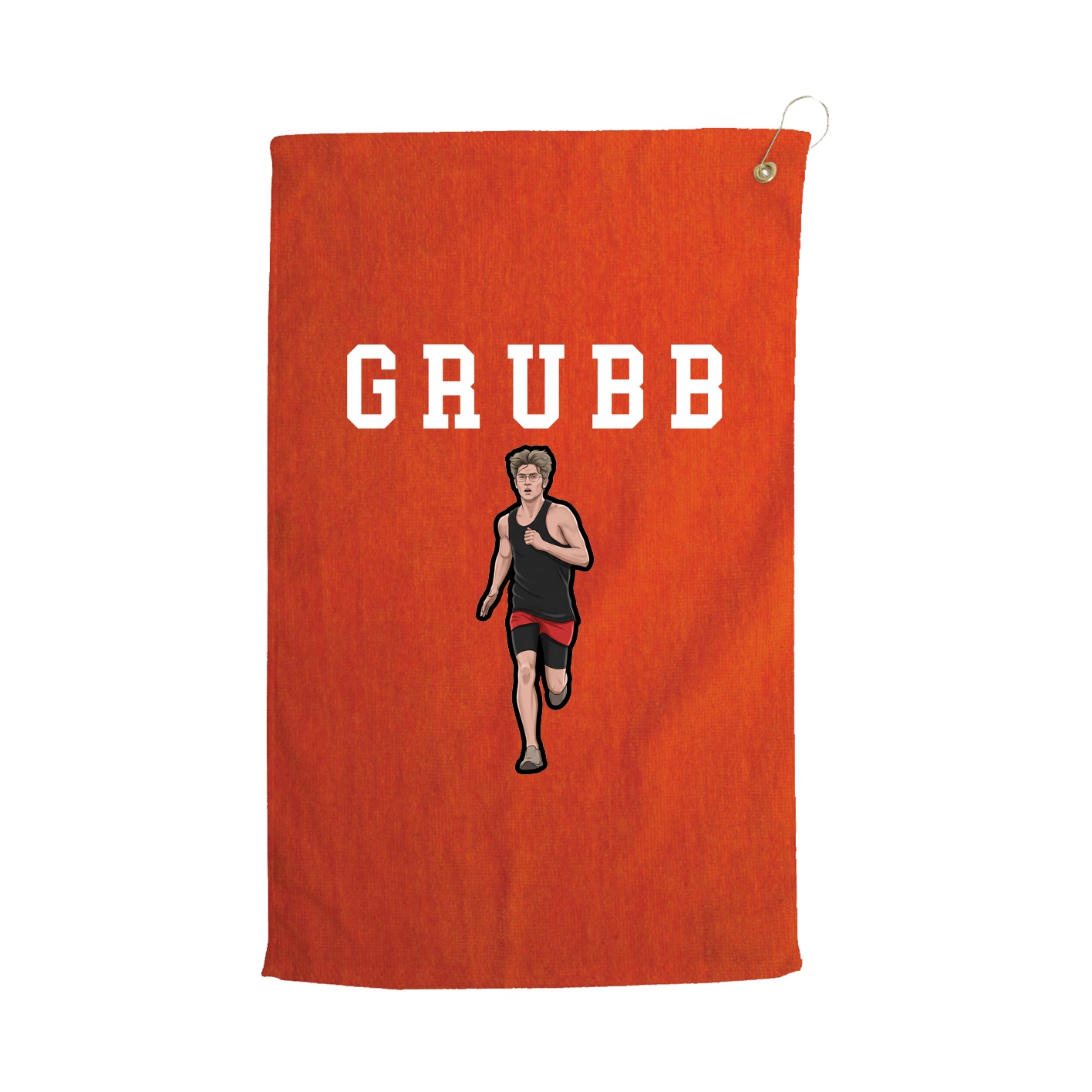 Golf Towel — Shirsey in Orange