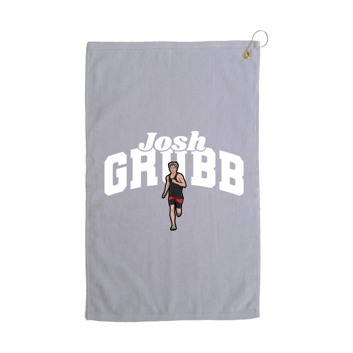 Golf Towel — Signature Arch in Grey