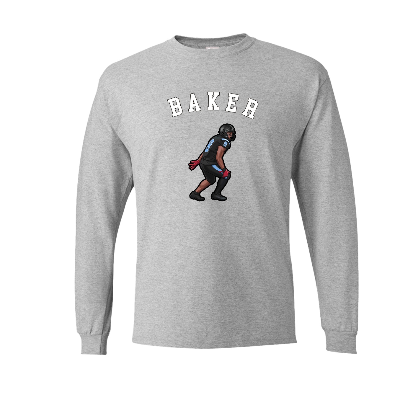 Long Sleeve Tee — Shirsey Arch in Grey