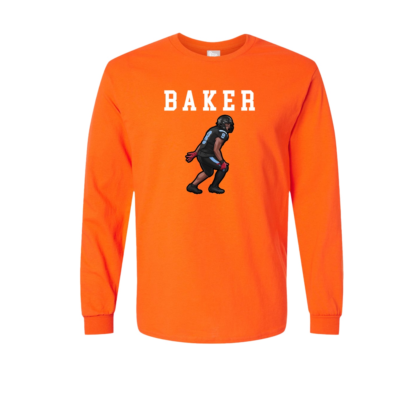 Long Sleeve Tee — Shirsey in Orange