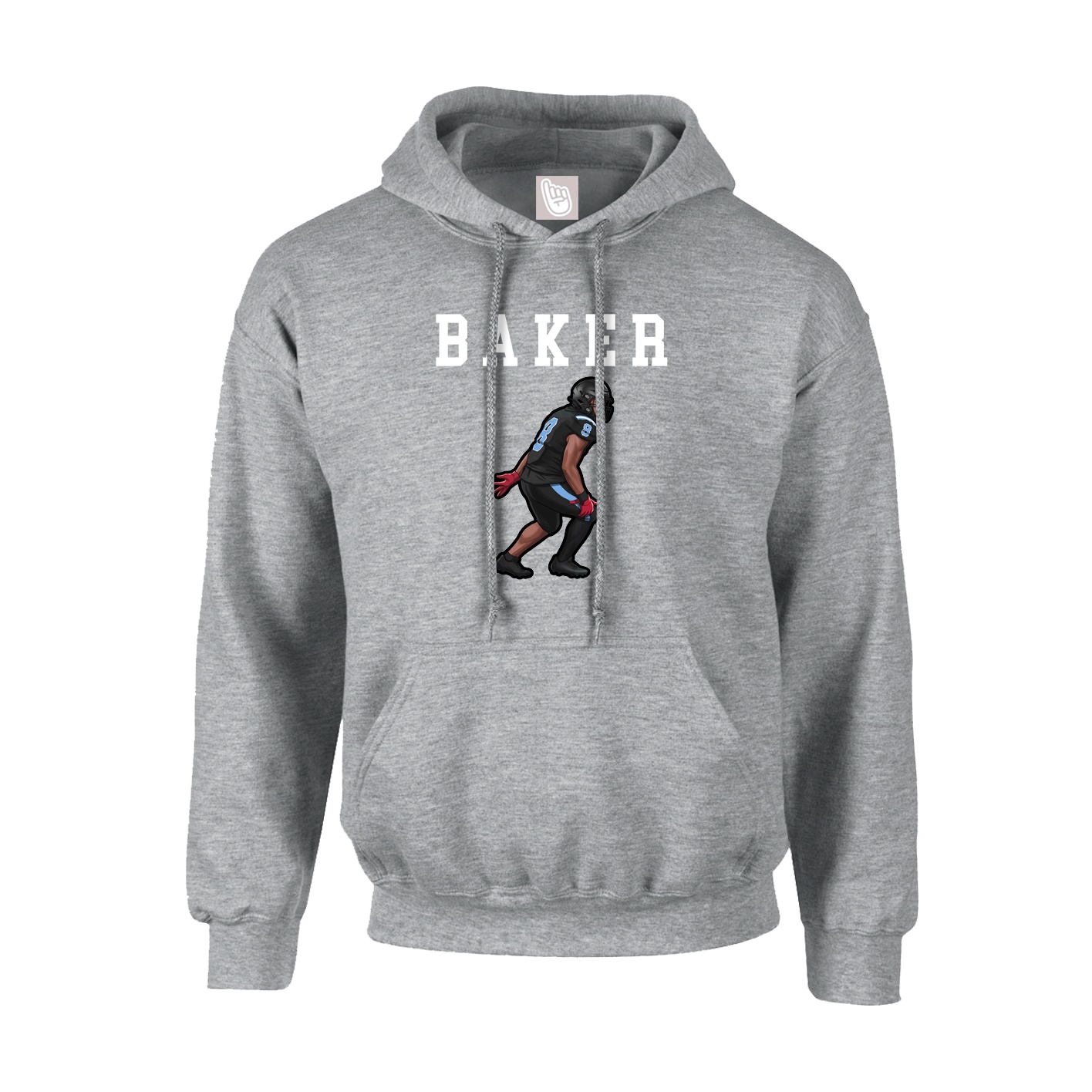 Hoodie — Shirsey in Grey