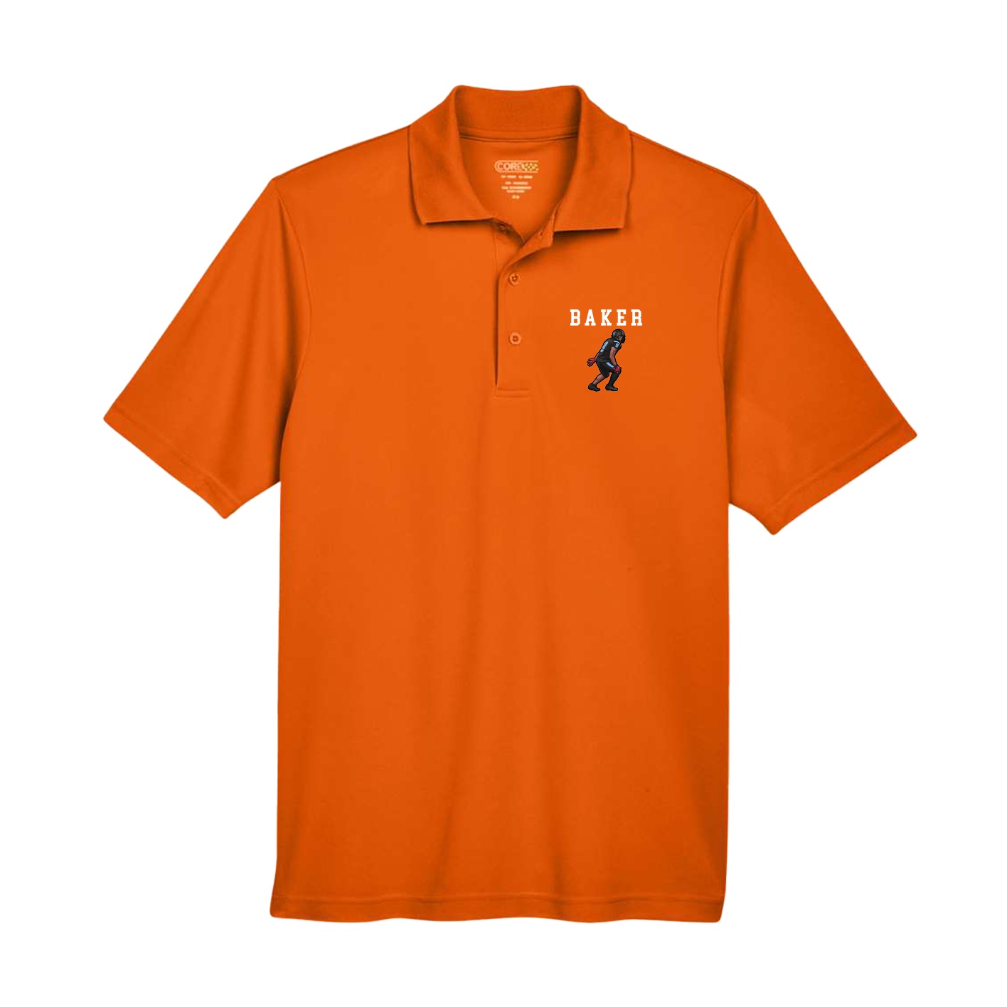 Performance Polo — Shirsey in Orange