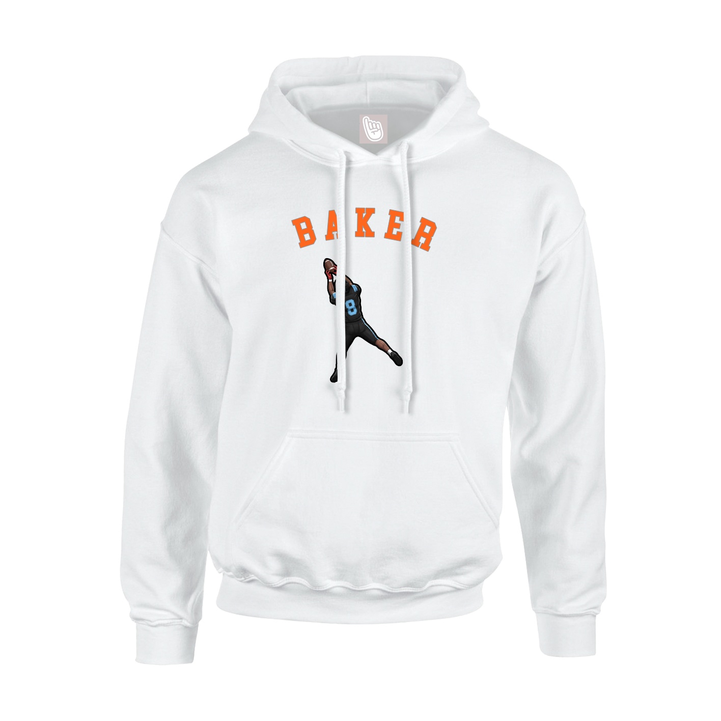 Hoodie — Shirsey Arch in White