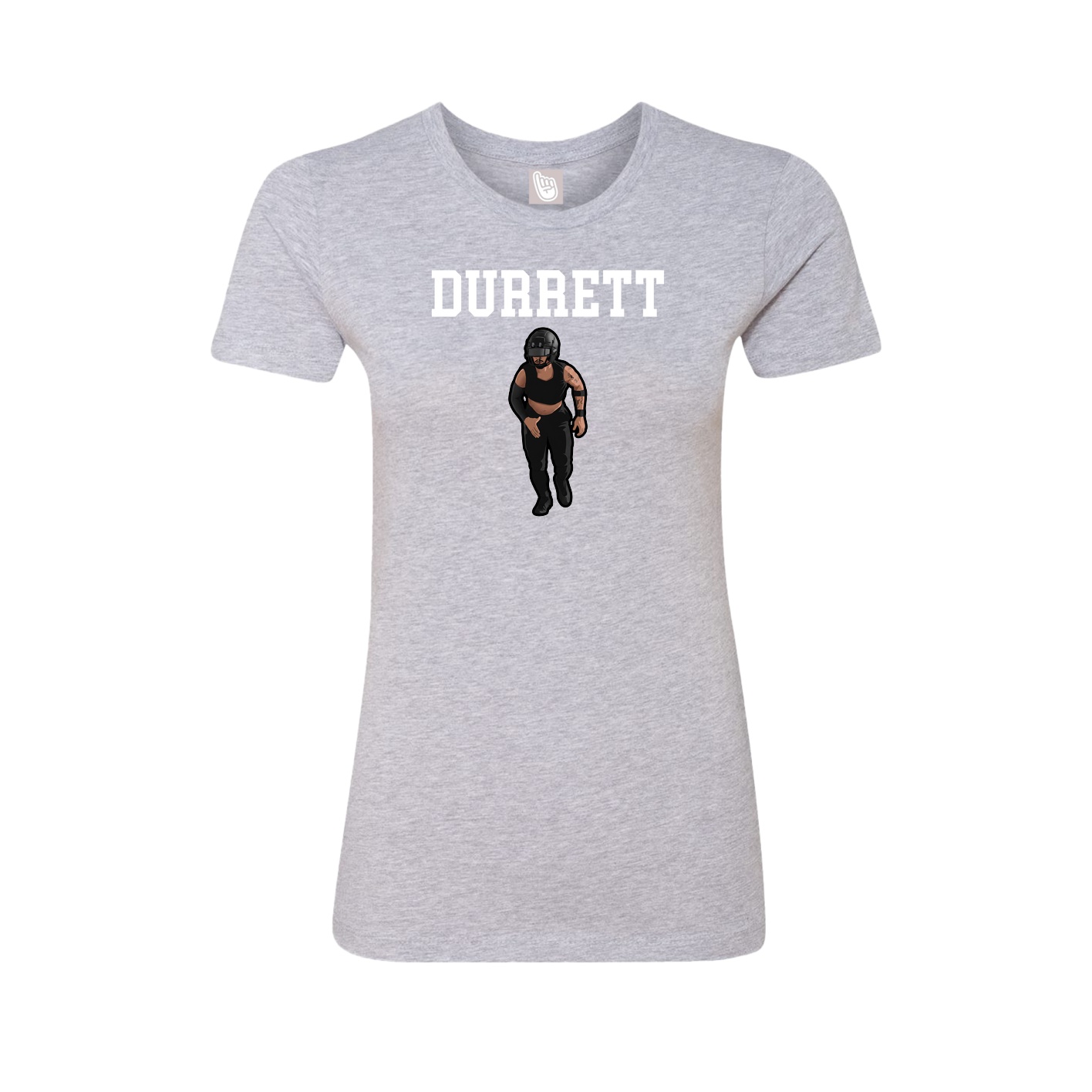 Fitted Women's Tee — Shirsey in Grey