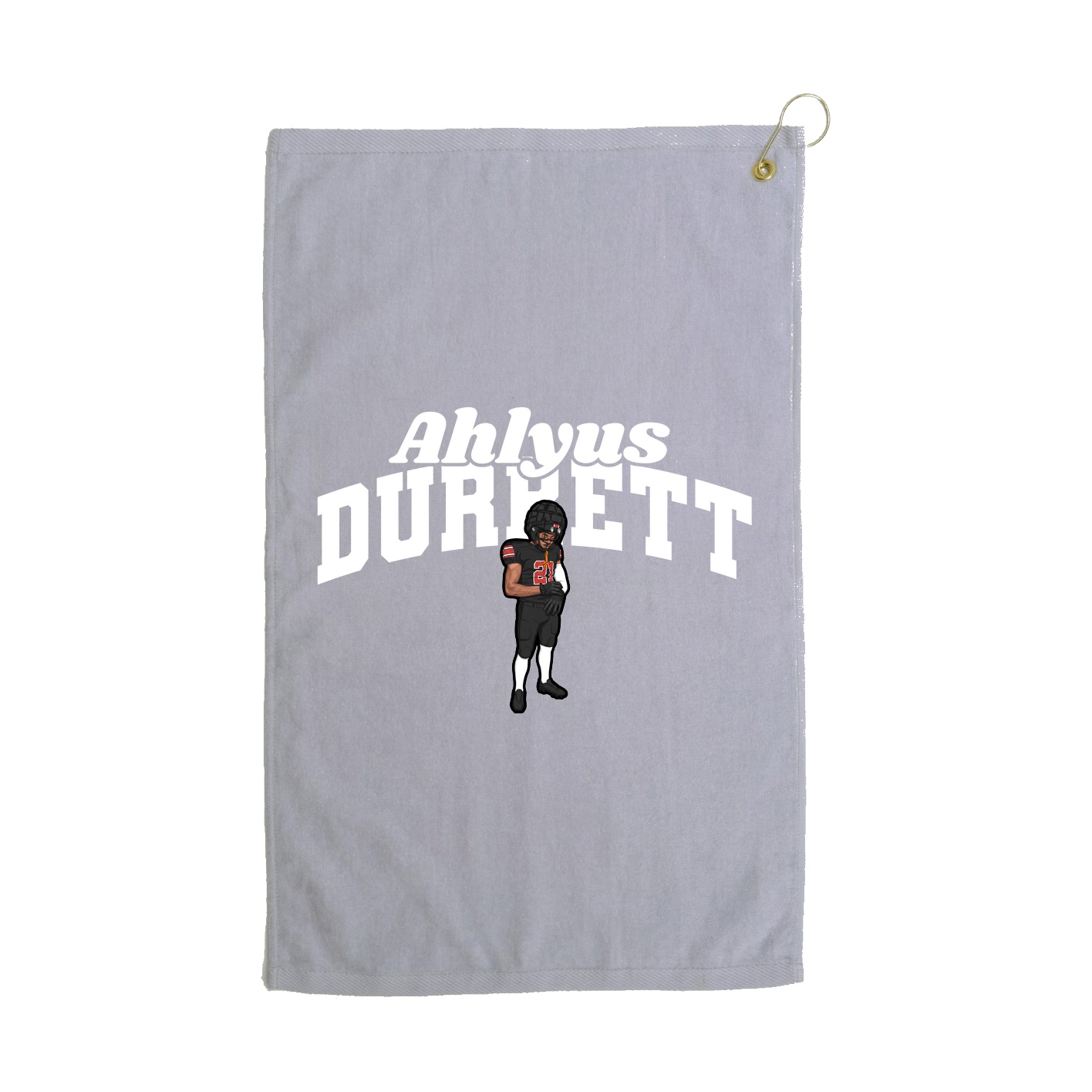 Golf Towel — Signature Arch in Grey