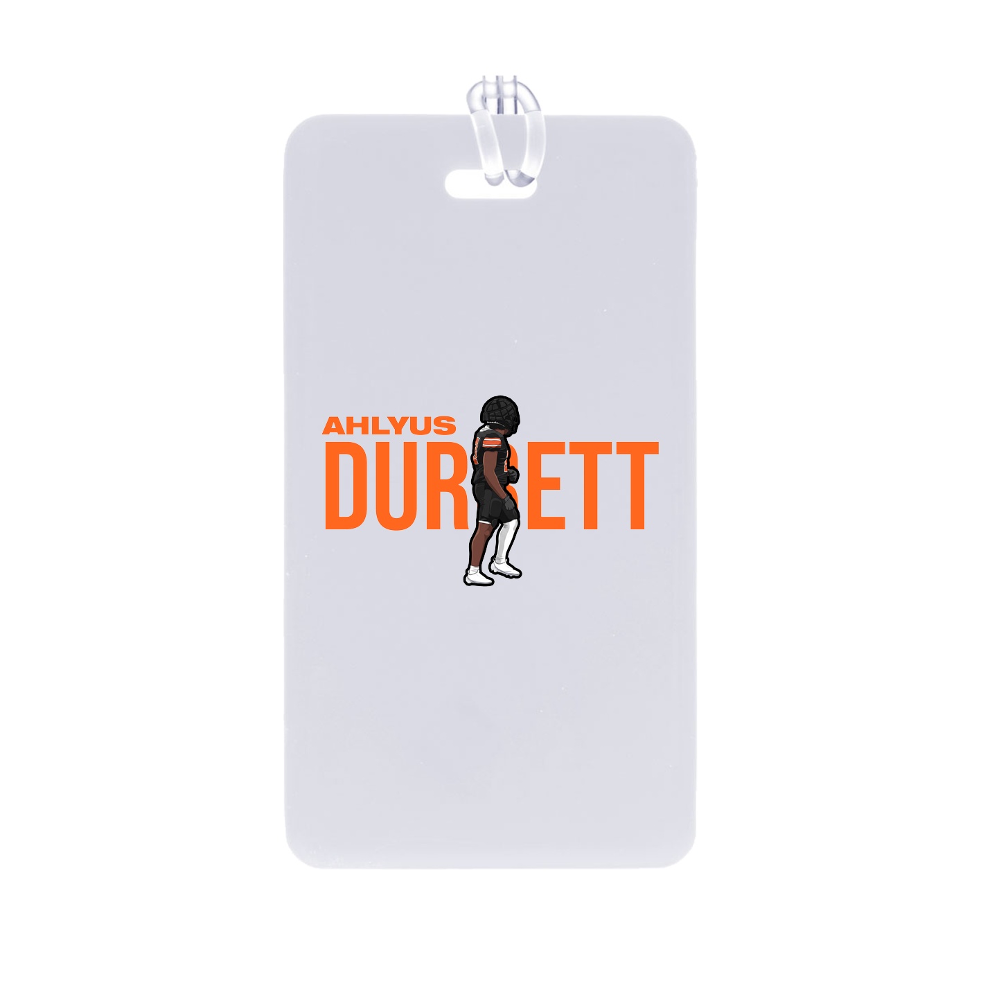Bag Tag — Player Name in Classic