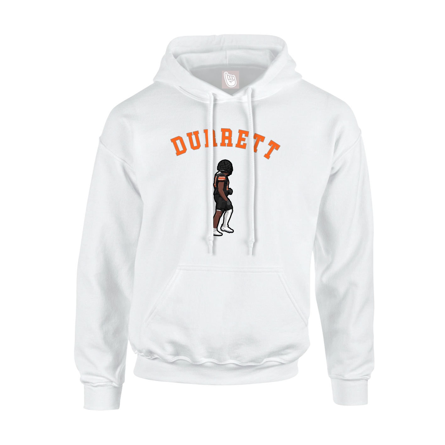 Youth Hoodie — Shirsey Arch in White
