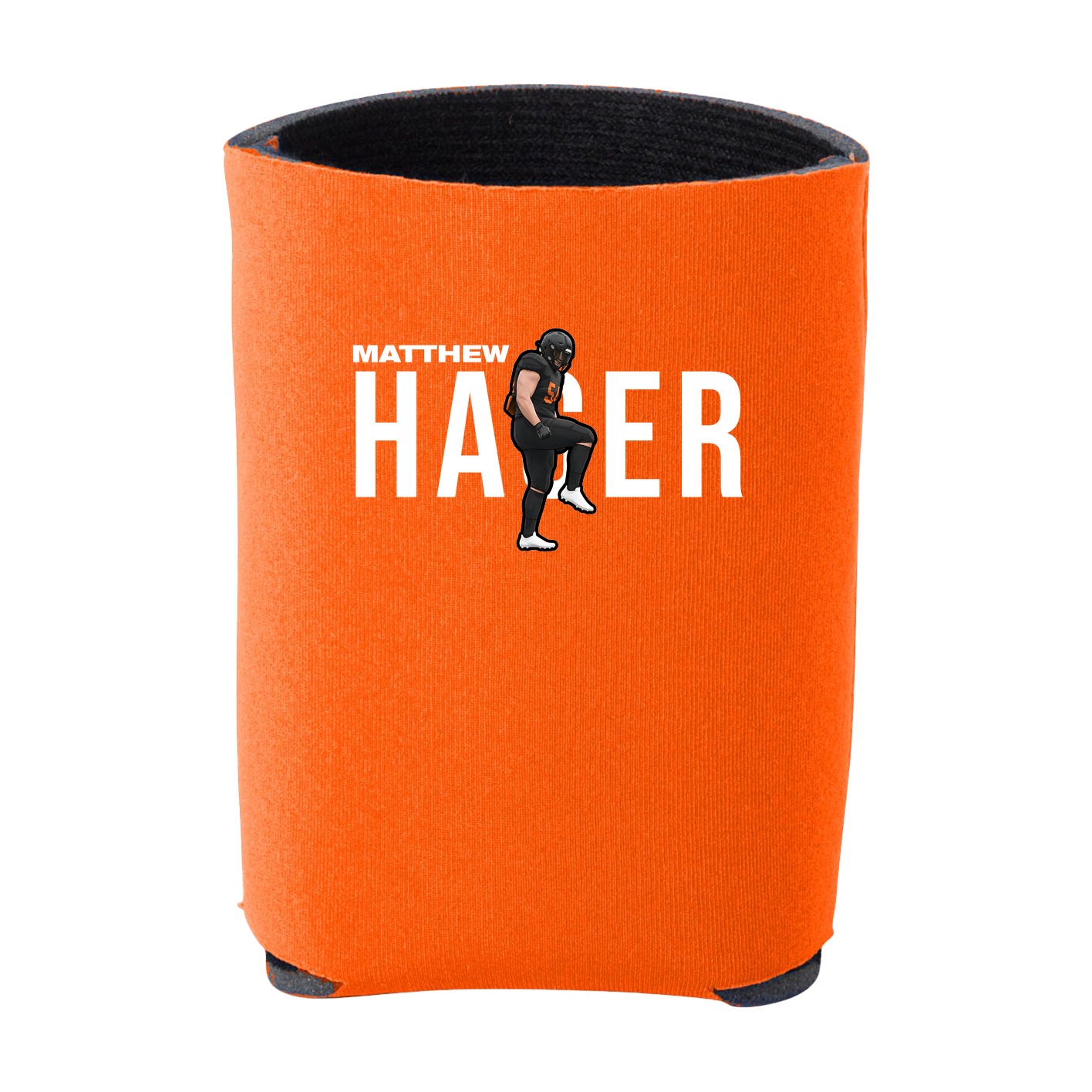 Can Holder — Player Name in Orange