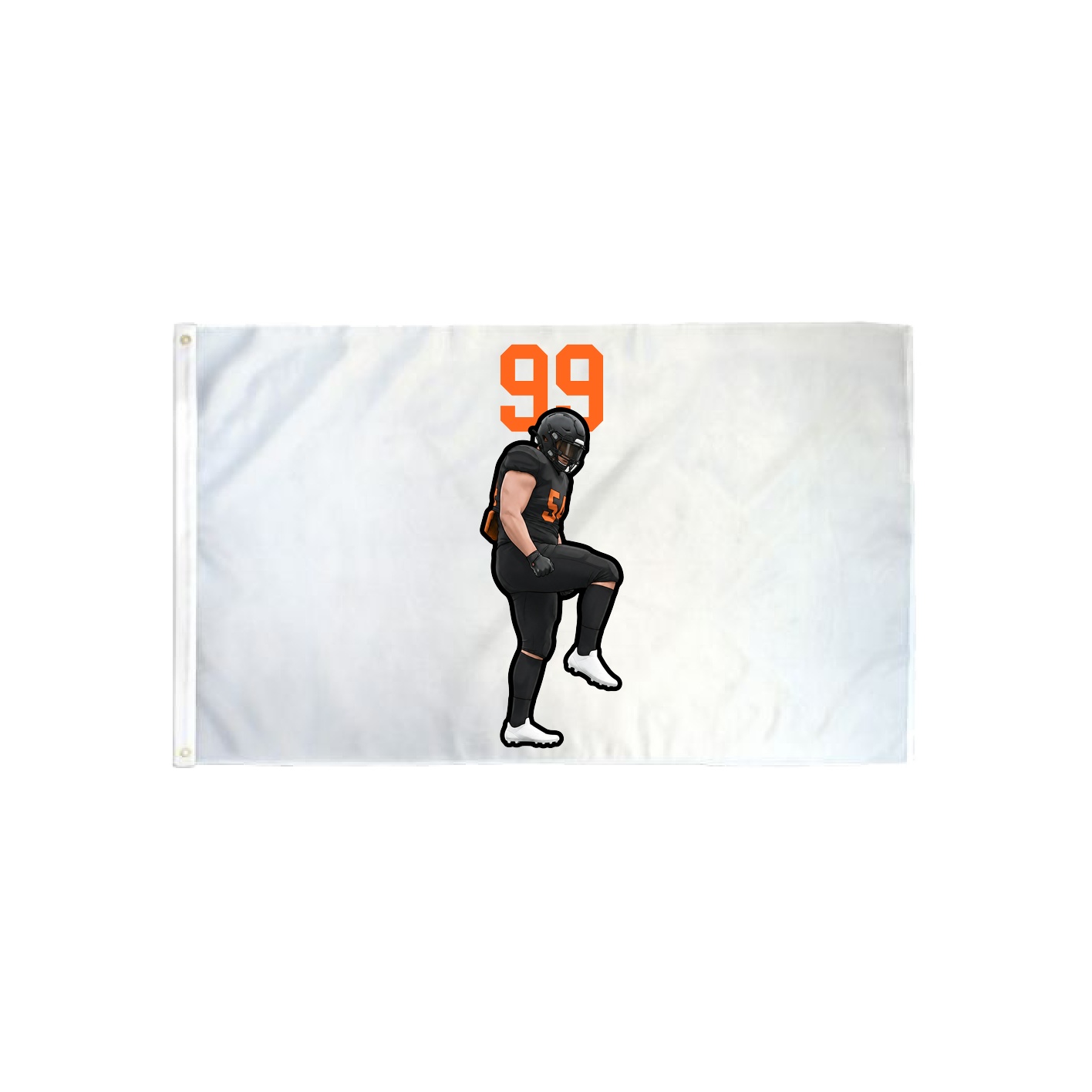 3x5 Flag — Number Top in Classic