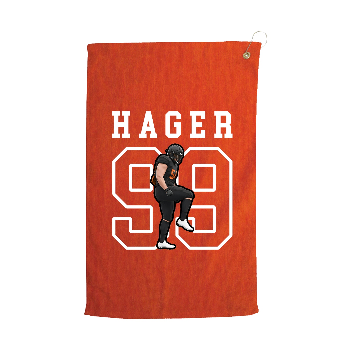 Golf Towel — Shirsey in Orange