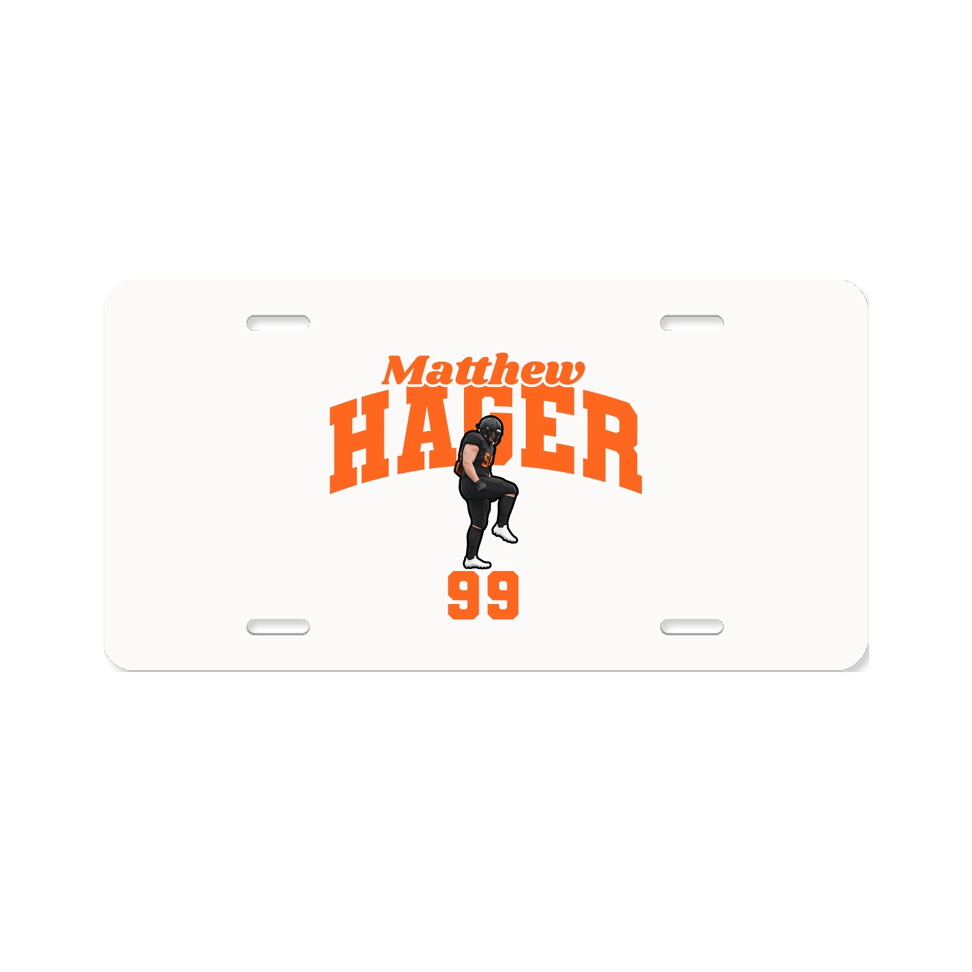 License Plate — Signature Arch in Classic