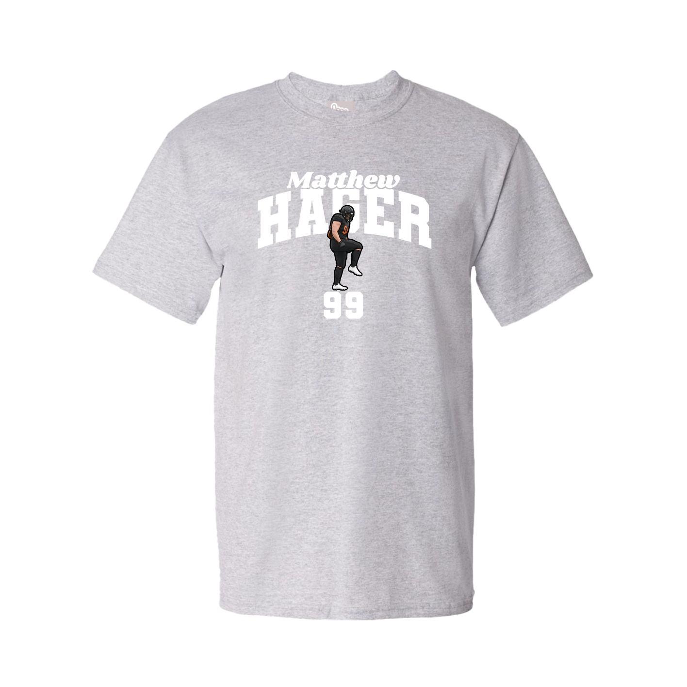 Youth Tee — Signature Arch in Grey