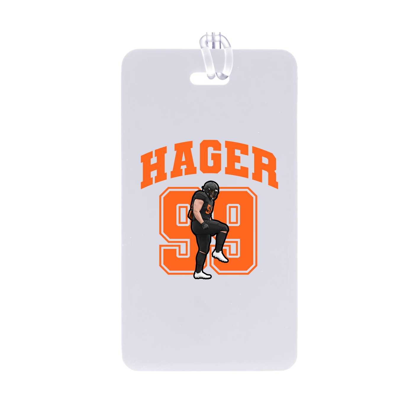 Bag Tag — Number in Classic