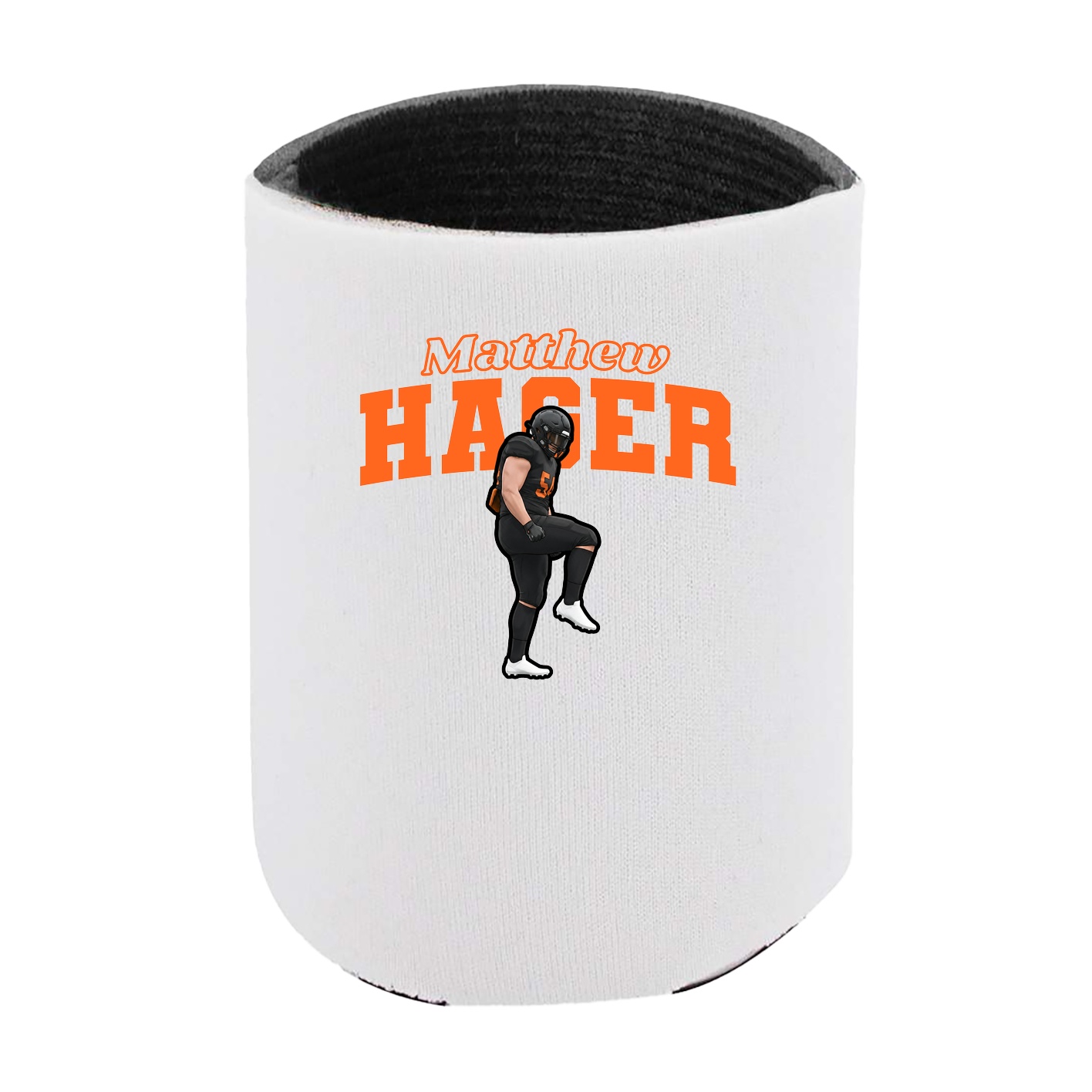 Can Holder — Name Arch in White