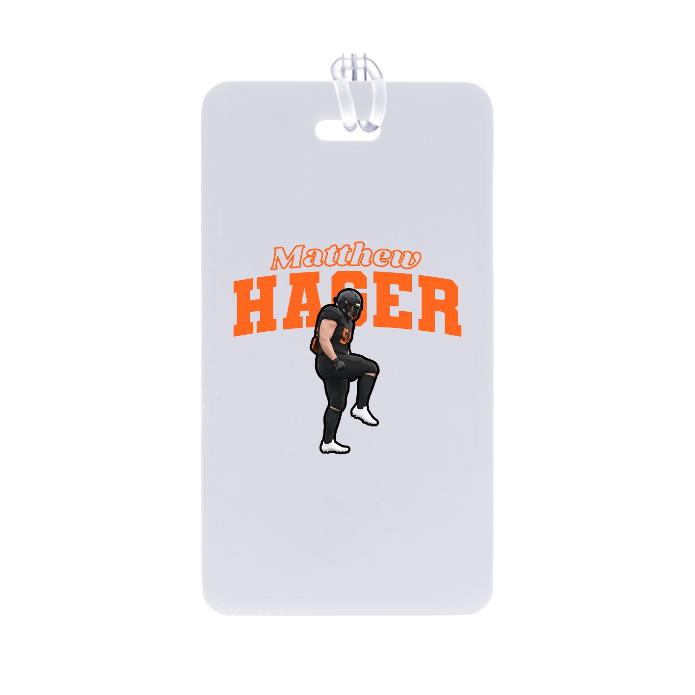 Bag Tag — Name Arch in Classic