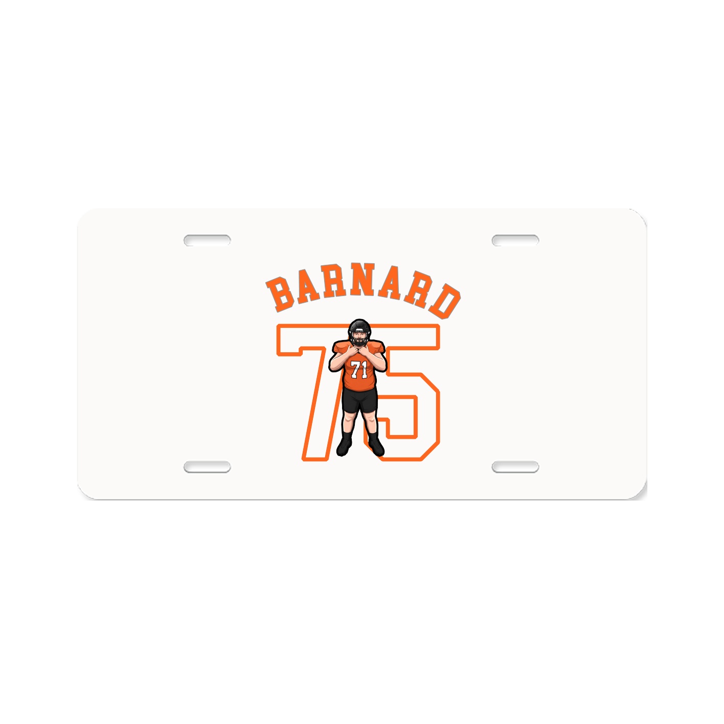 License Plate — Shirsey Arch in Classic