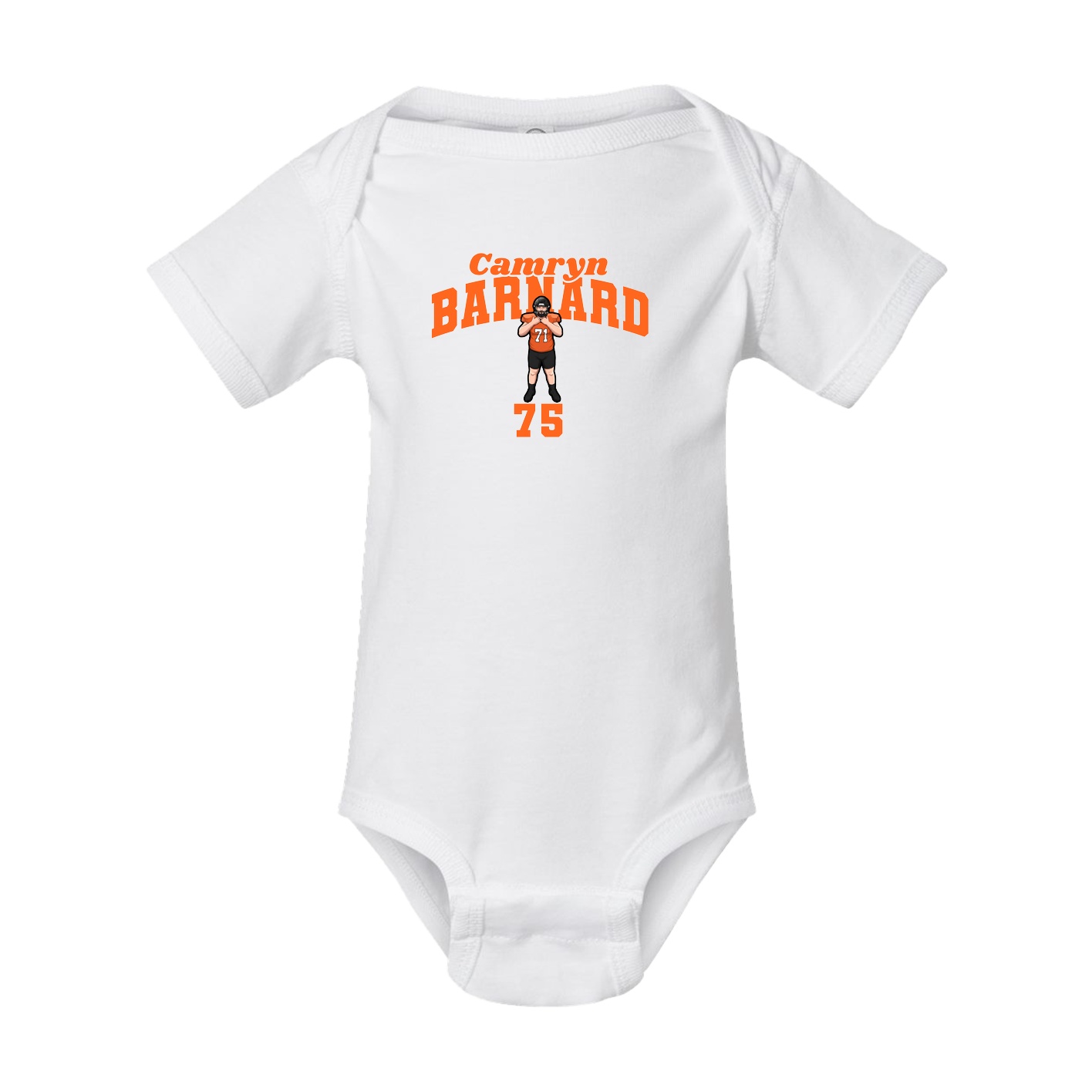 Baby Onesie — Signature Arch in White